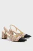 Party Tweed Tinsley Slingback Heels sold by Tuckernuck