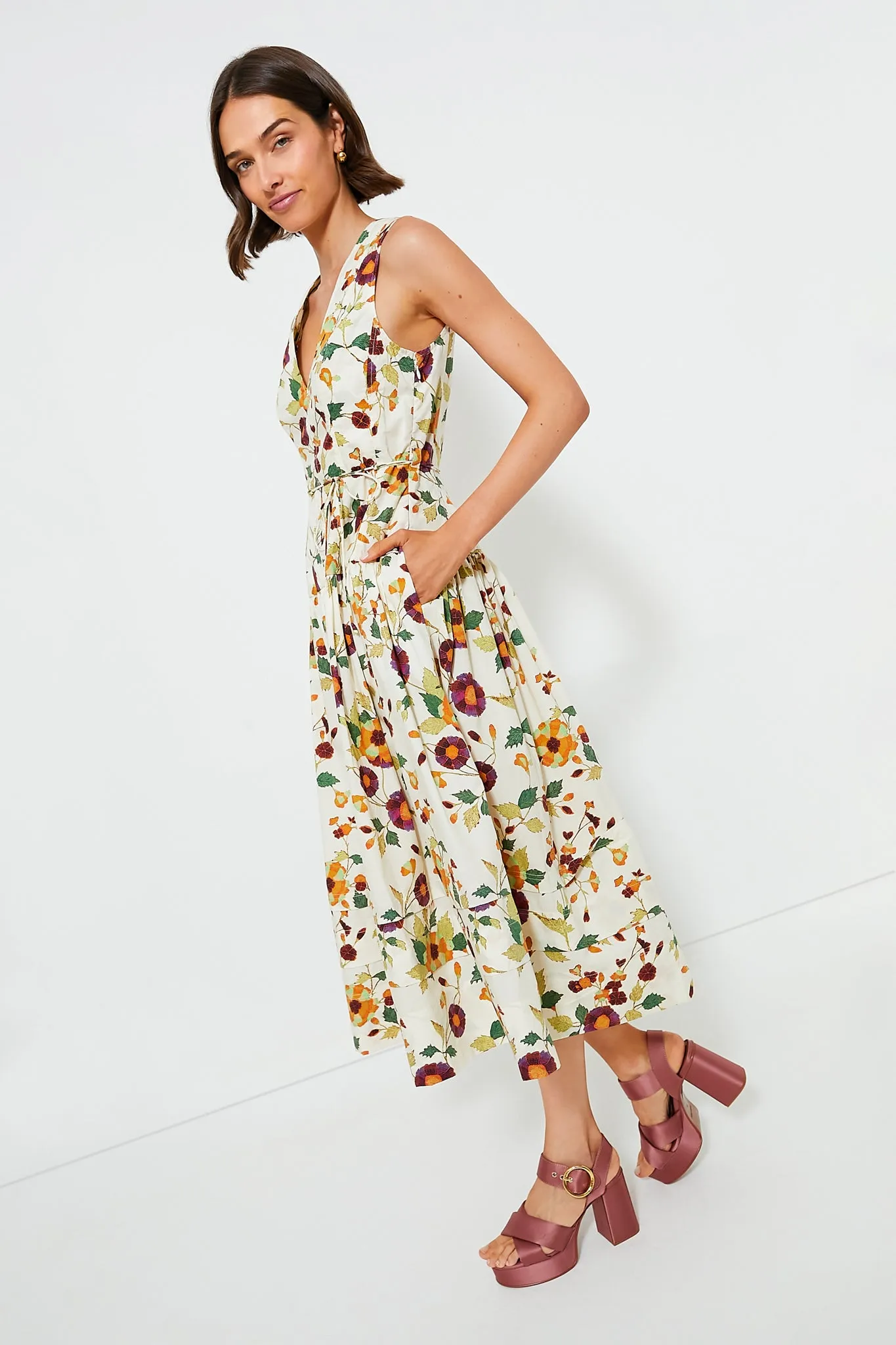 White Iris Kiran Dress sold by Tuckernuck product image thumbnail 3