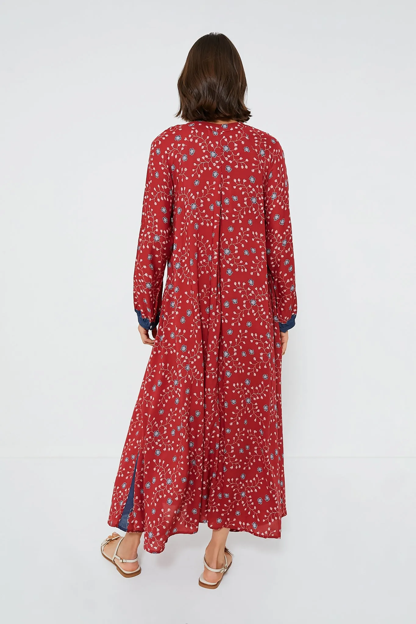 Pinwheel Red Fiore Maxi Dress sold by Tuckernuck product image thumbnail 4