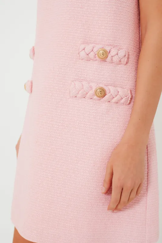 blossom pink tweed jackie dress Obsessed with the Tweed Jackie Dress from Tuckernuck