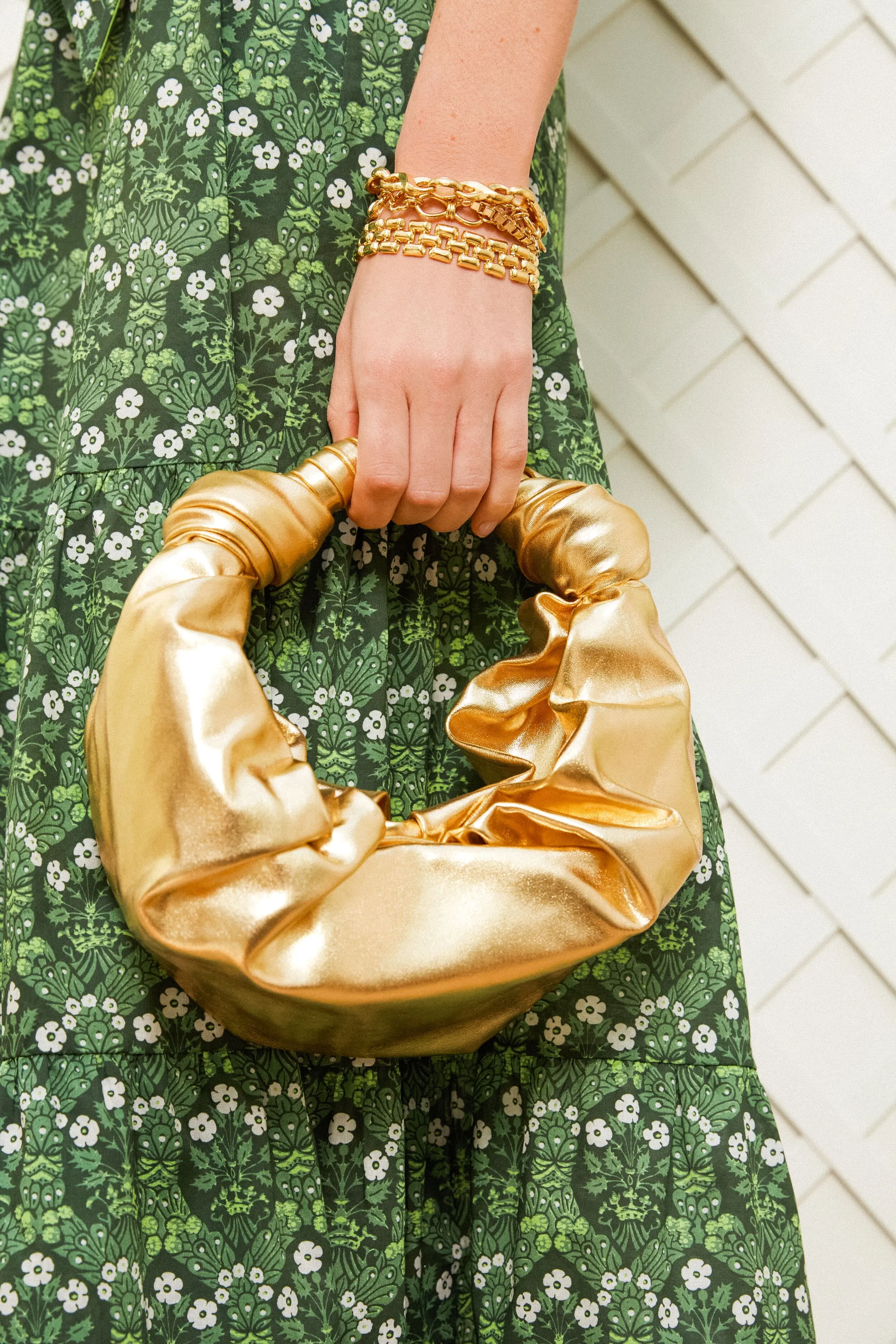 Gold Infinity Link Bracelet sold by Tuckernuck product image thumbnail 4