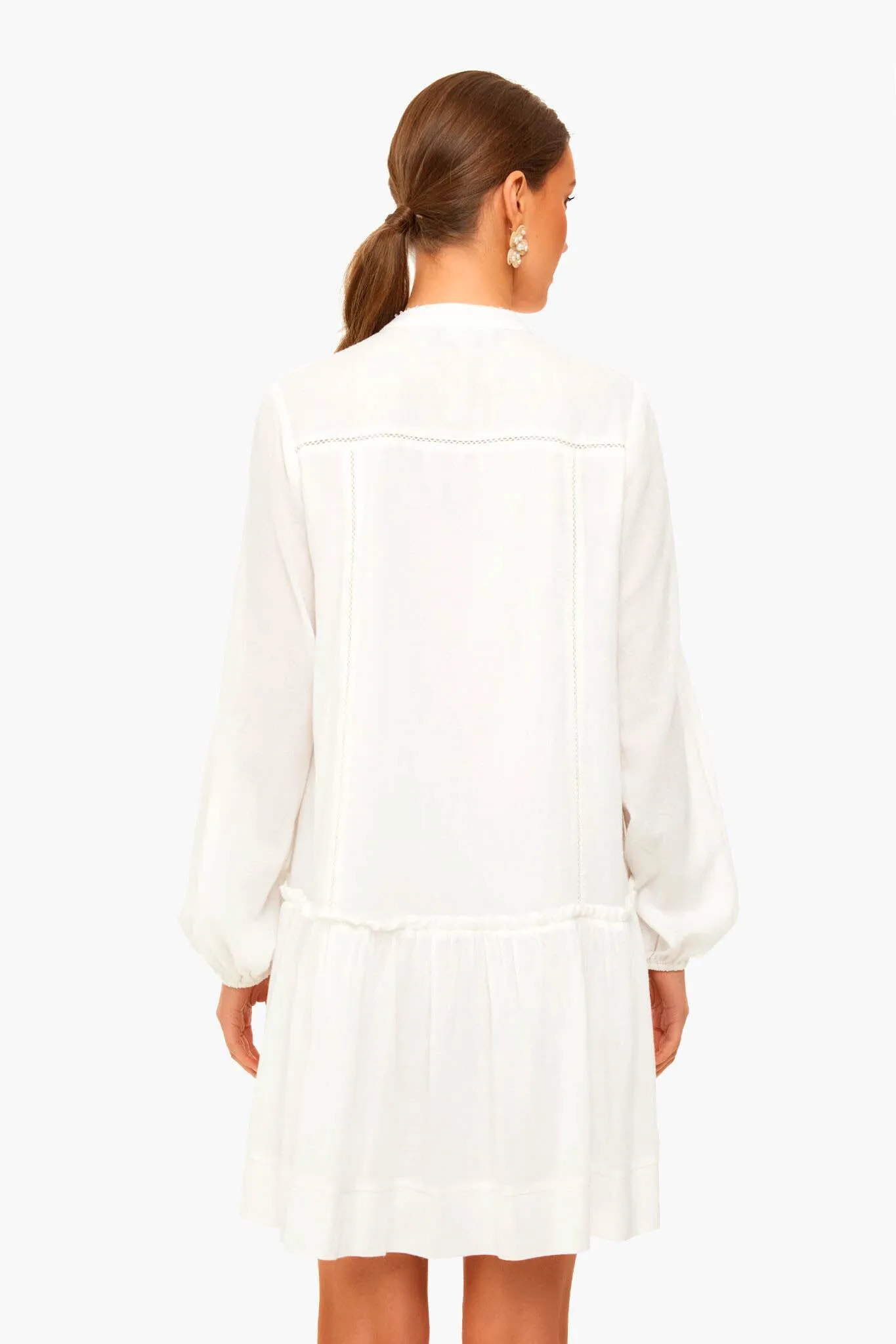 White Ophelia Coverup sold by Tuckernuck product image thumbnail 4