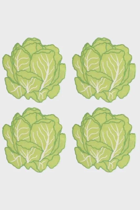 Cabbage Cocktail Napkins (Set of 4) sold by Tuckernuck