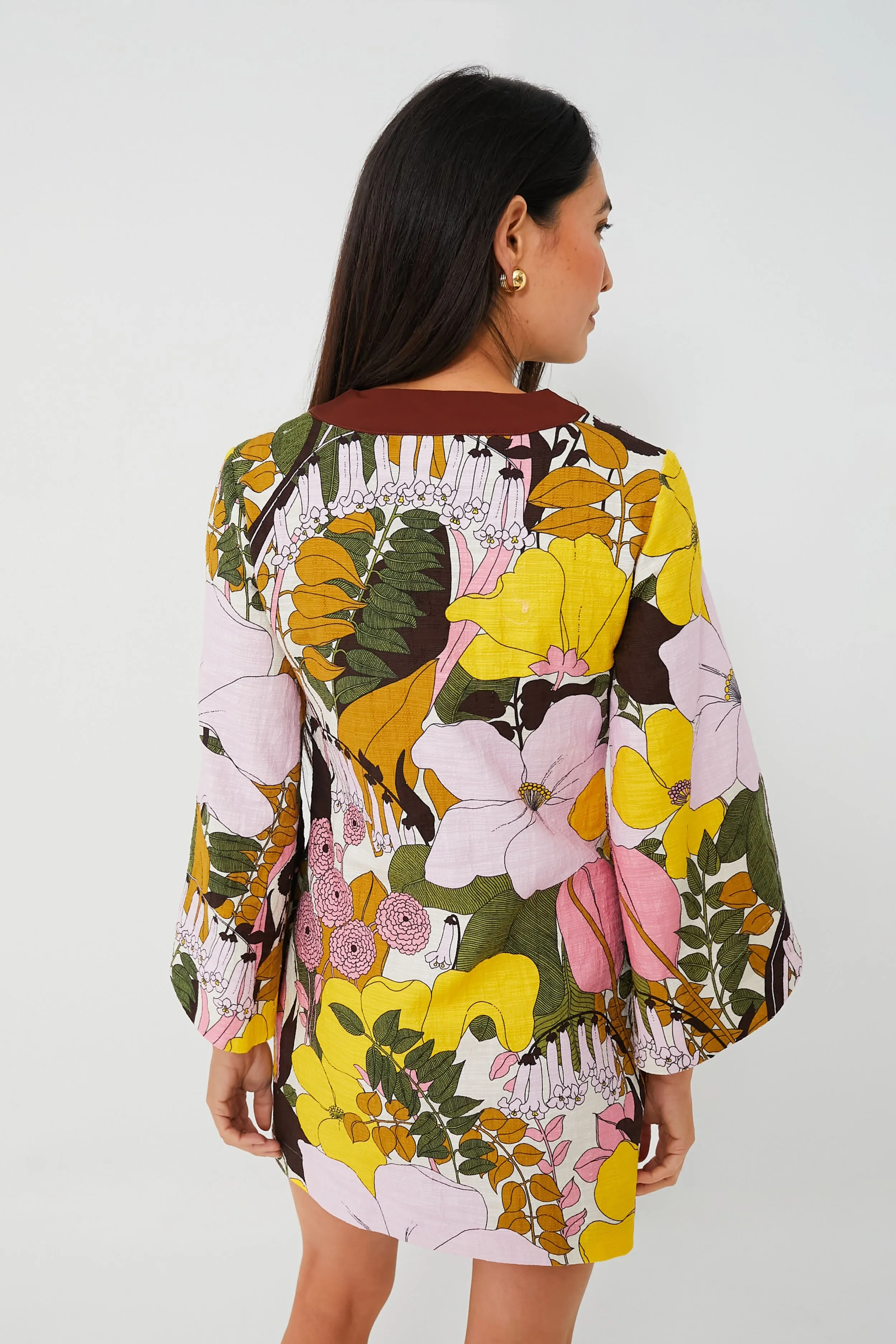 Big Flower Rose The Kaftan Mini sold by Tuckernuck product image thumbnail 4