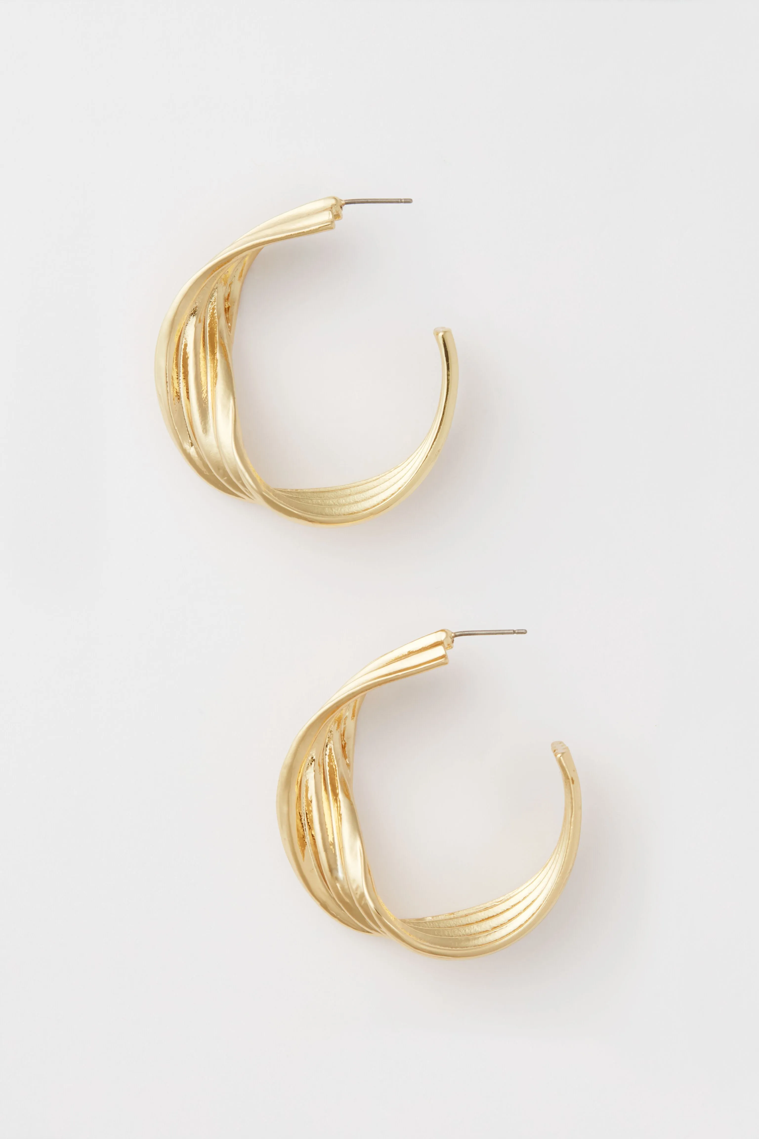 Gold Rossdale Hoop sold by Tuckernuck product image thumbnail 4