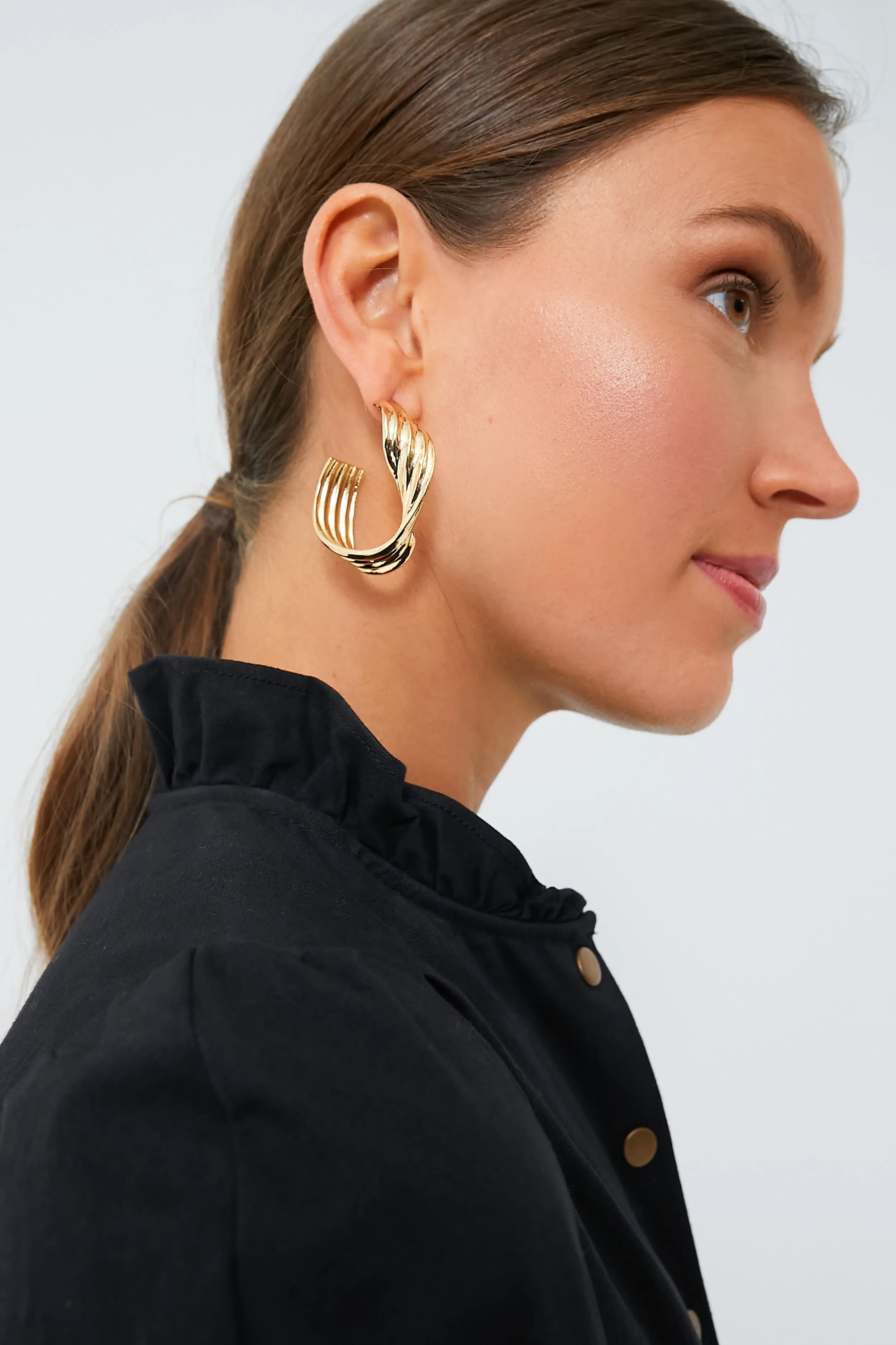 Gold Rossdale Hoop sold by Tuckernuck product image thumbnail 2
