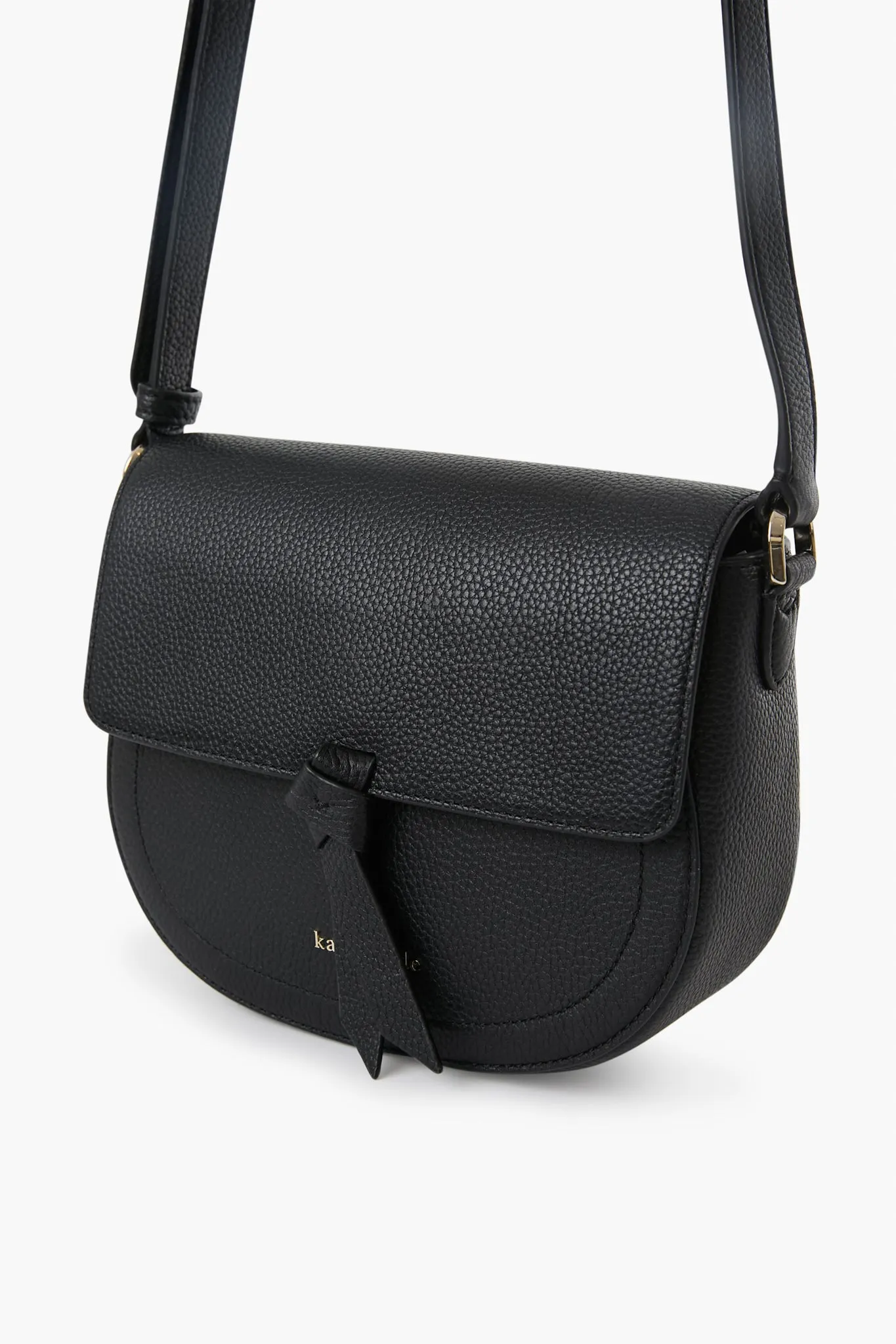 Black Knott Medium Saddle Bag sold by Tuckernuck