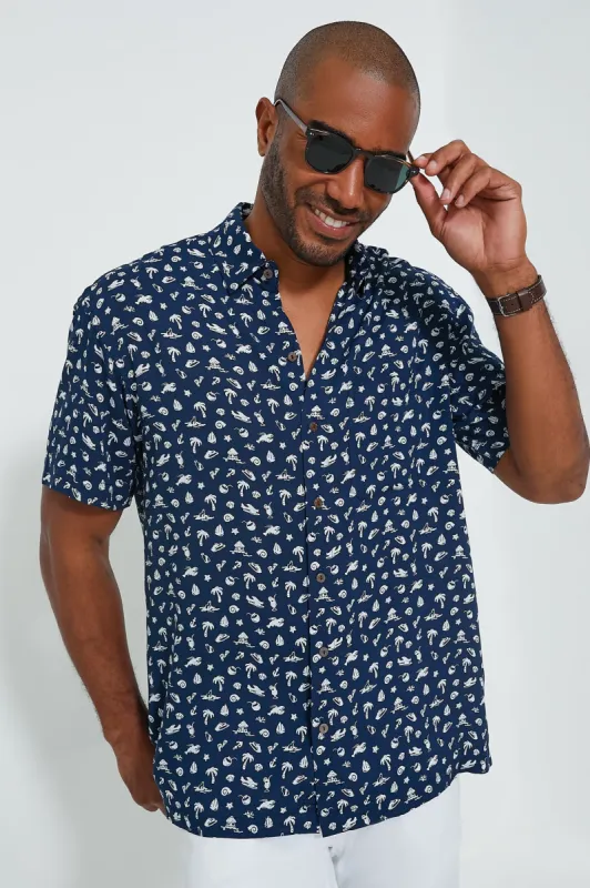 The Fishy Business Hawaiian sold by Tuckernuck