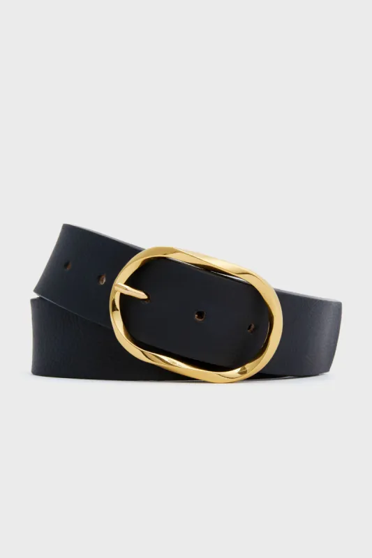 Black Kyra Belt sold by Tuckernuck