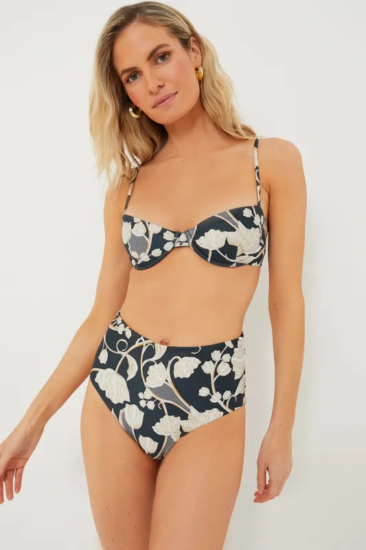 Perla Mostaza Bikini Top made by Tuckernuck