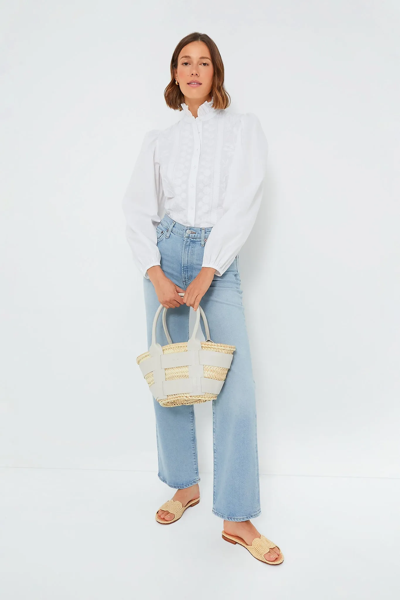 Off White Hazel Blouse sold by Tuckernuck product image thumbnail 2