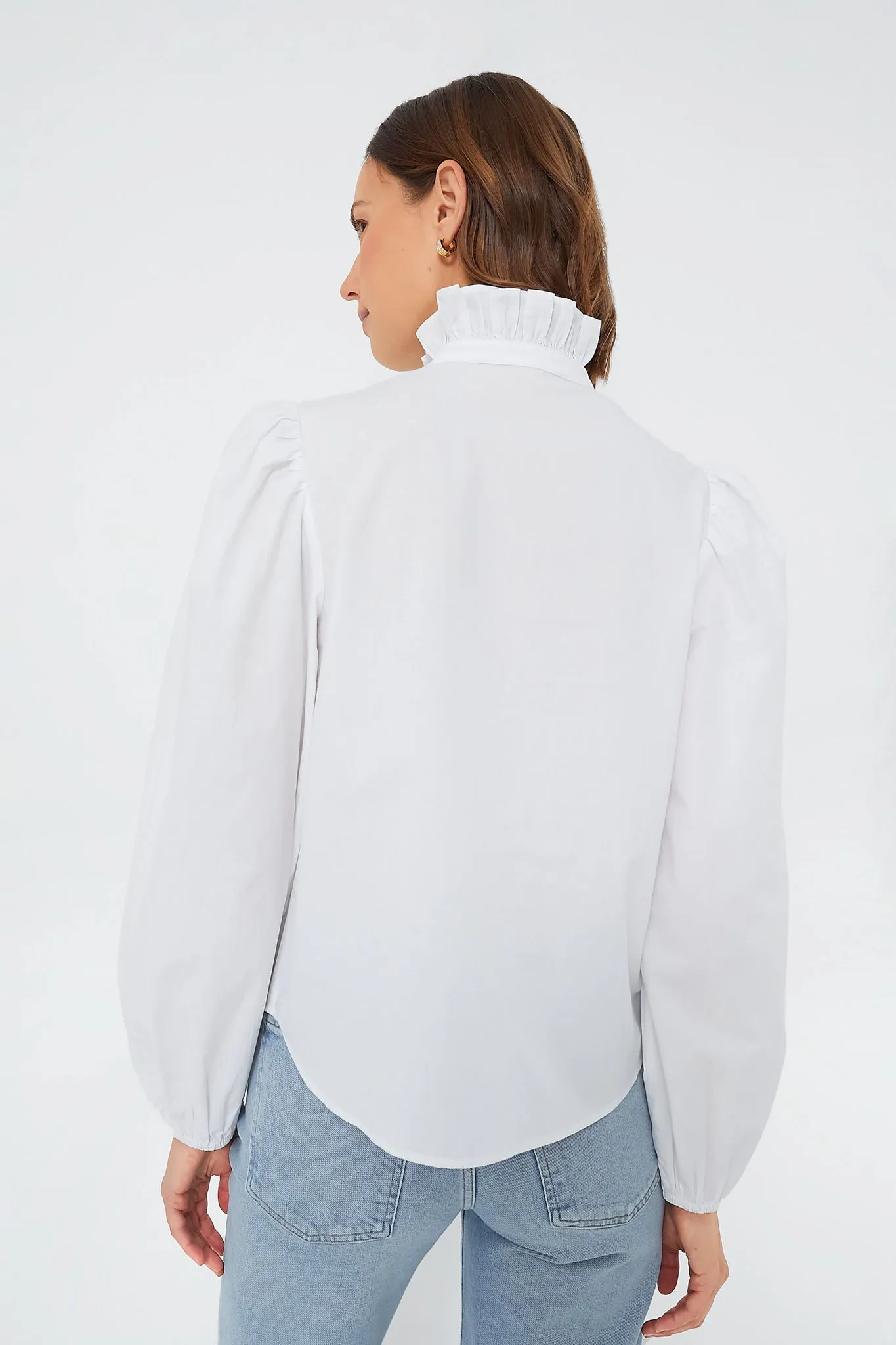 Off White Hazel Blouse sold by Tuckernuck product image thumbnail 4