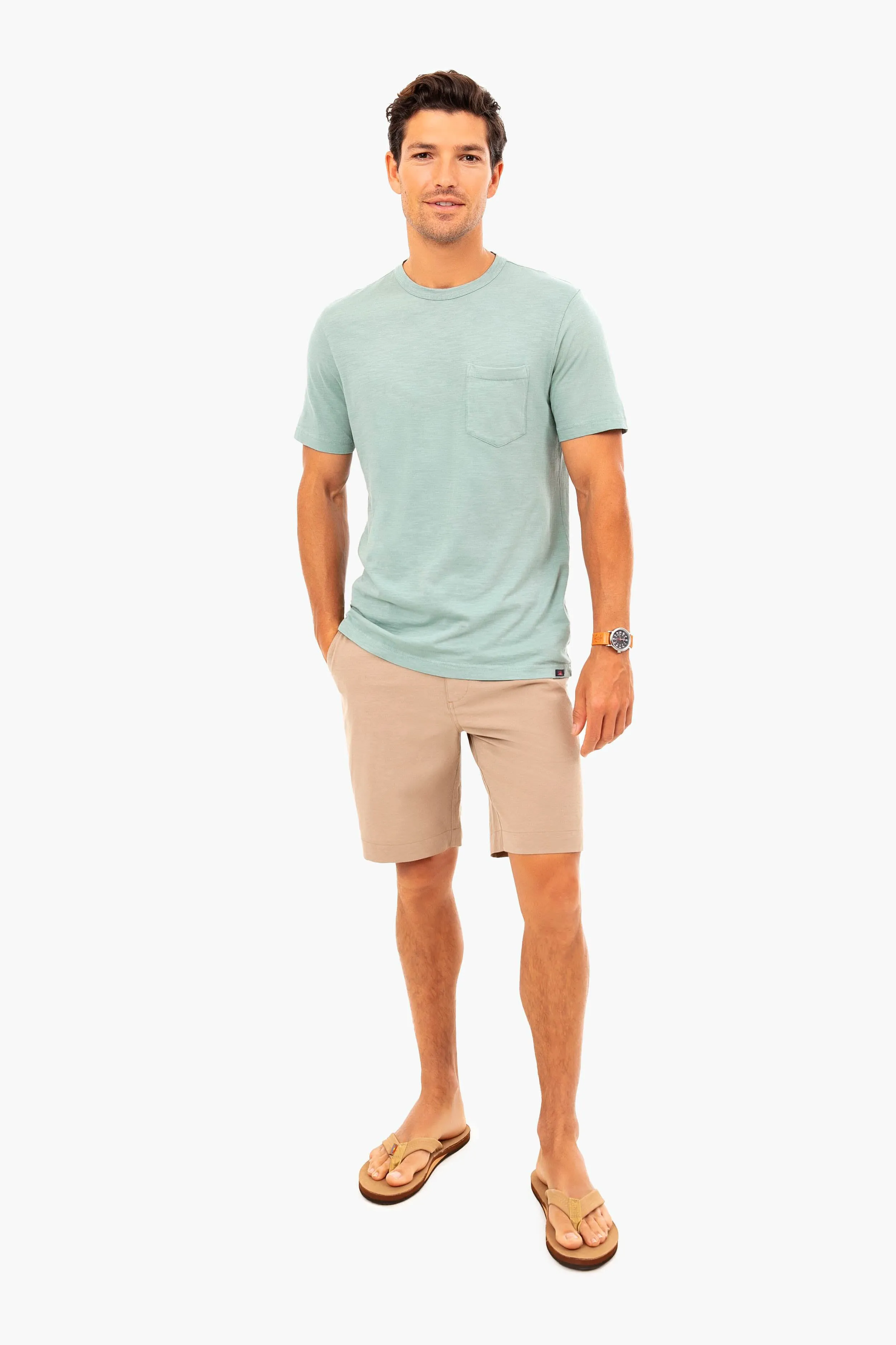 Jade Sunwashed Pocket Tee sold by Tuckernuck product image thumbnail 2