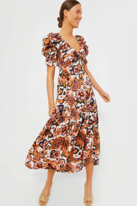 Desert Floral Print Jewel Ankle Dress sold by Tuckernuck