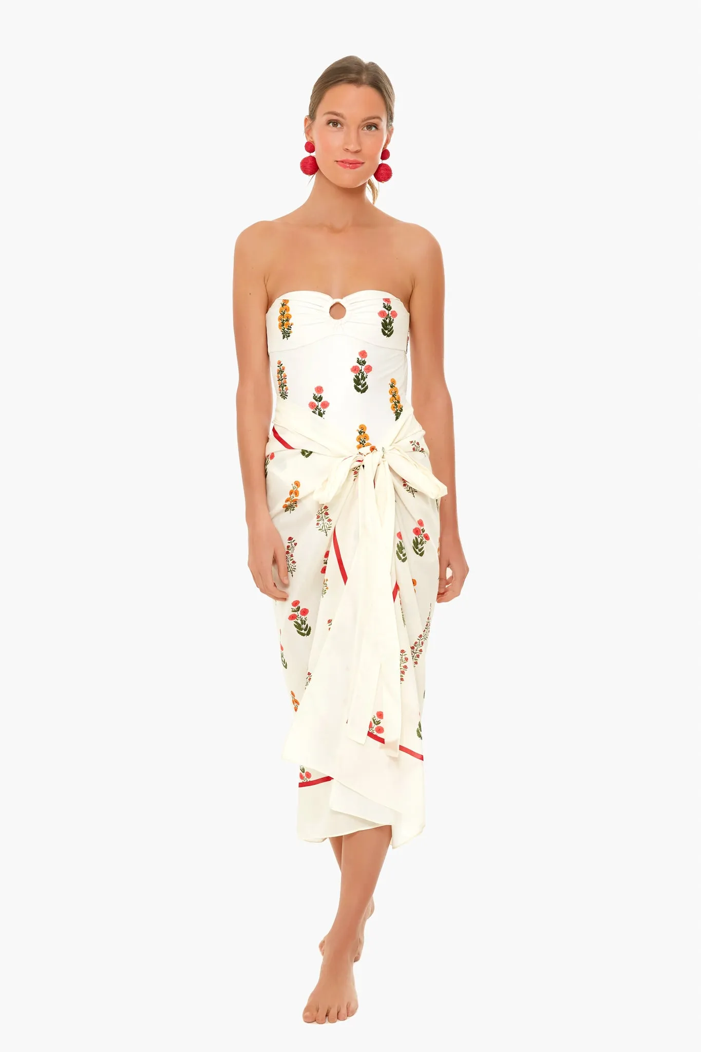 Dahlia Lavanda Pareo sold by Tuckernuck