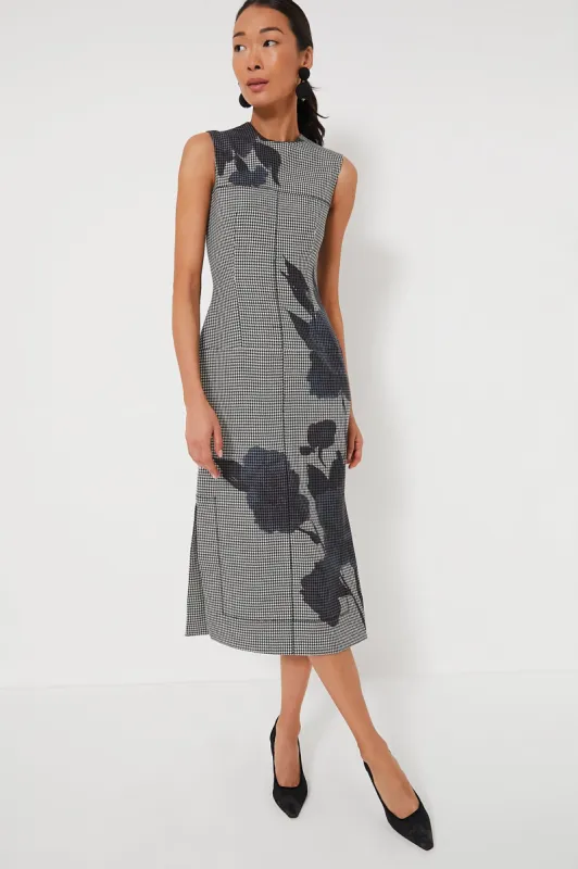 Blue Midi Sleeveless Pencil Dress sold by Tuckernuck