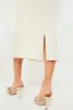 Cream Peri A-Line Skirt sold by Tuckernuck
