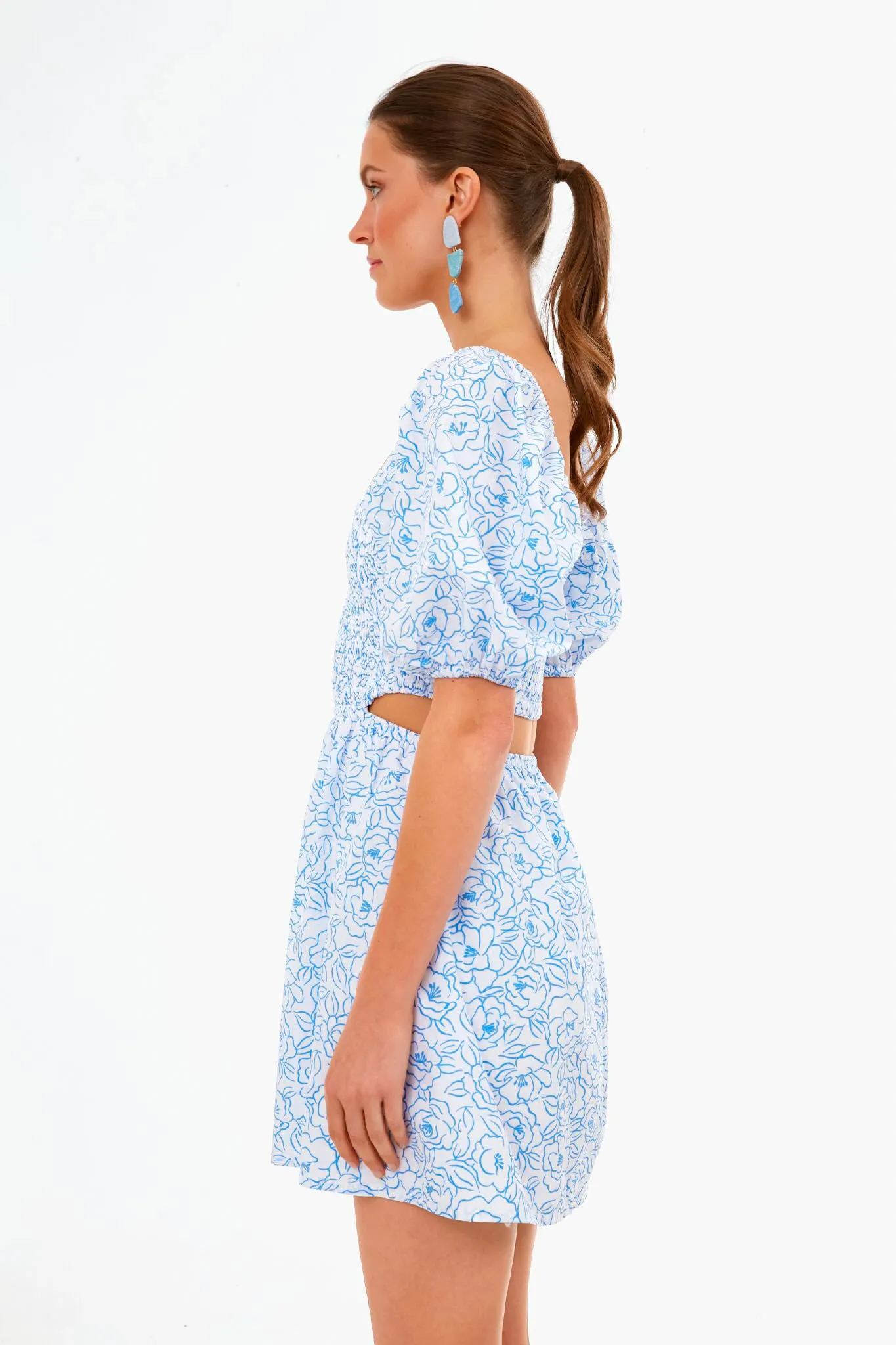 Martine Floral Print Vendita Mini Dress sold by Tuckernuck product image thumbnail 3