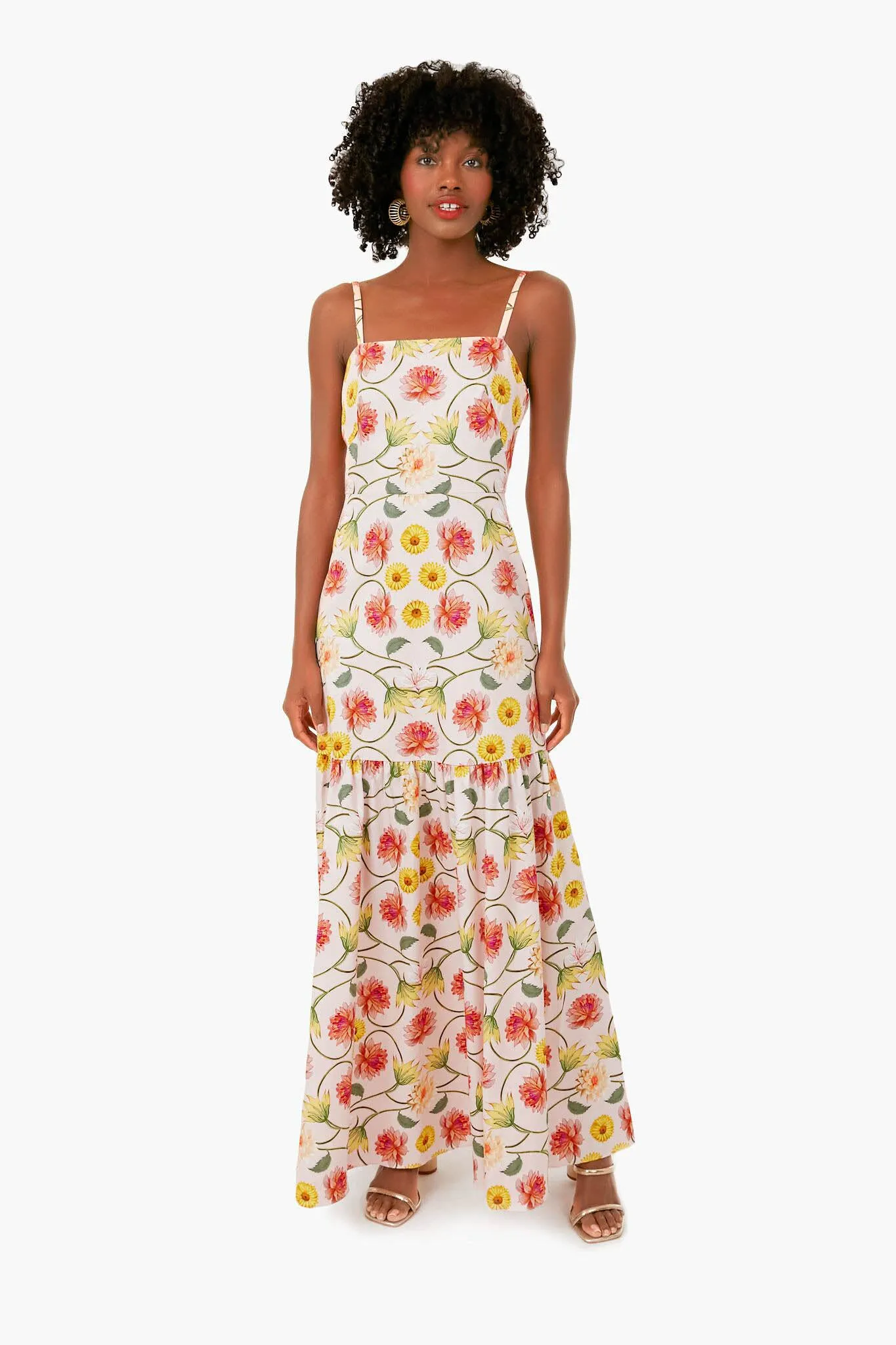 Ravello Pink Cordiela Cotton Dress sold by Tuckernuck