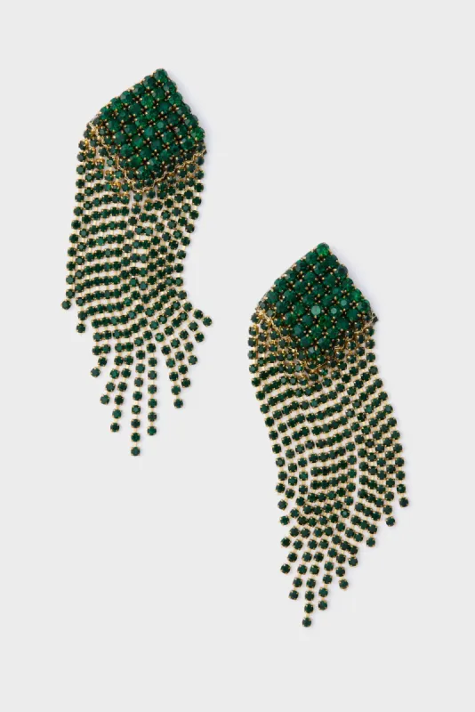 Emerald Niomi Earrings sold by Tuckernuck
