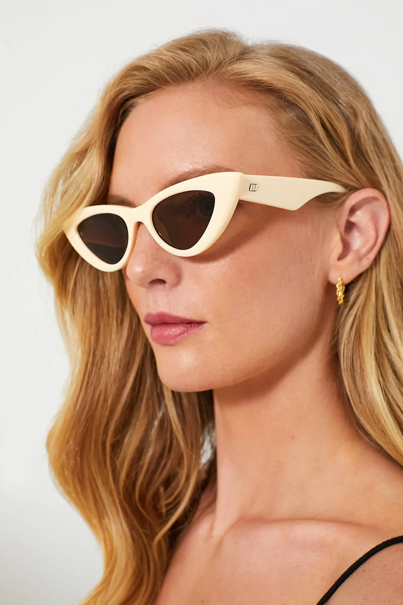 White Hypnosis Sunglasses sold by Tuckernuck product image thumbnail 2