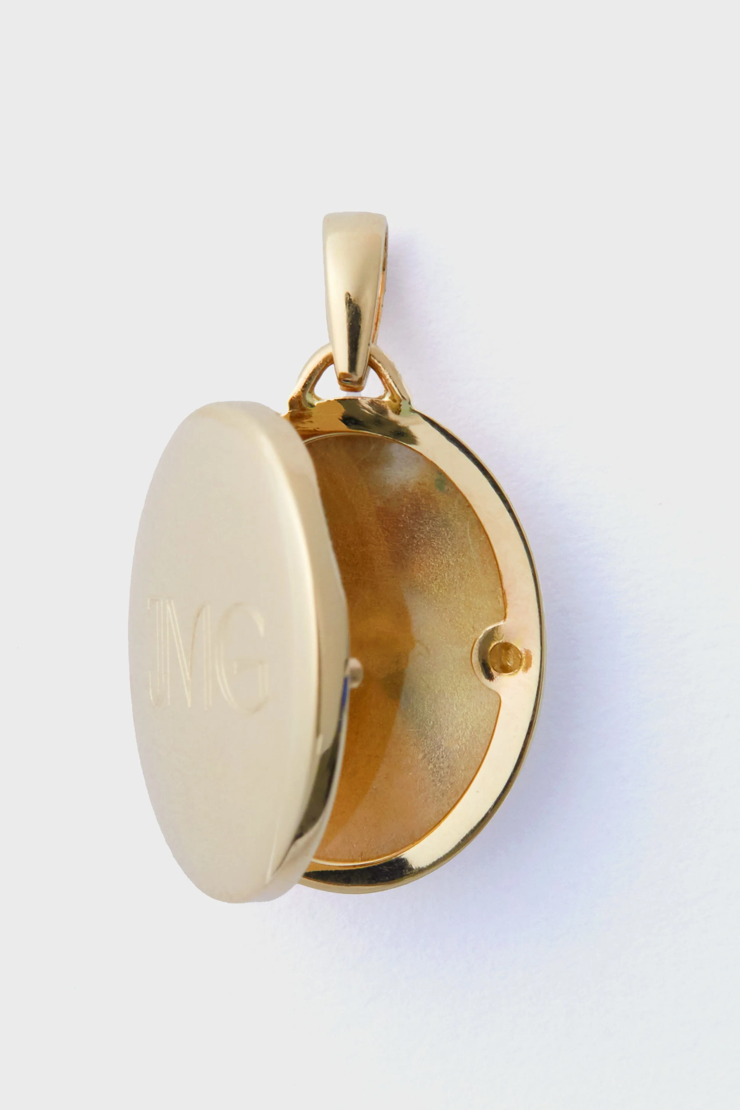 14k Gold Locket Charm sold by Tuckernuck product image thumbnail 3