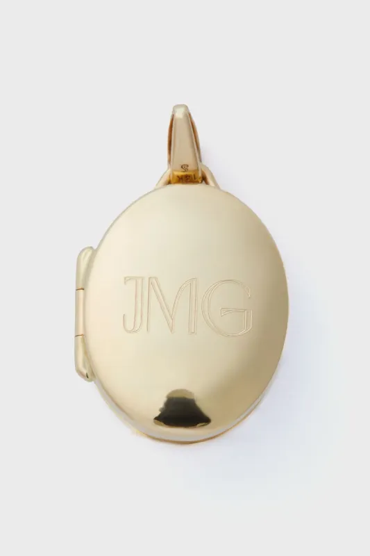 14k Gold Locket Charm sold by Tuckernuck