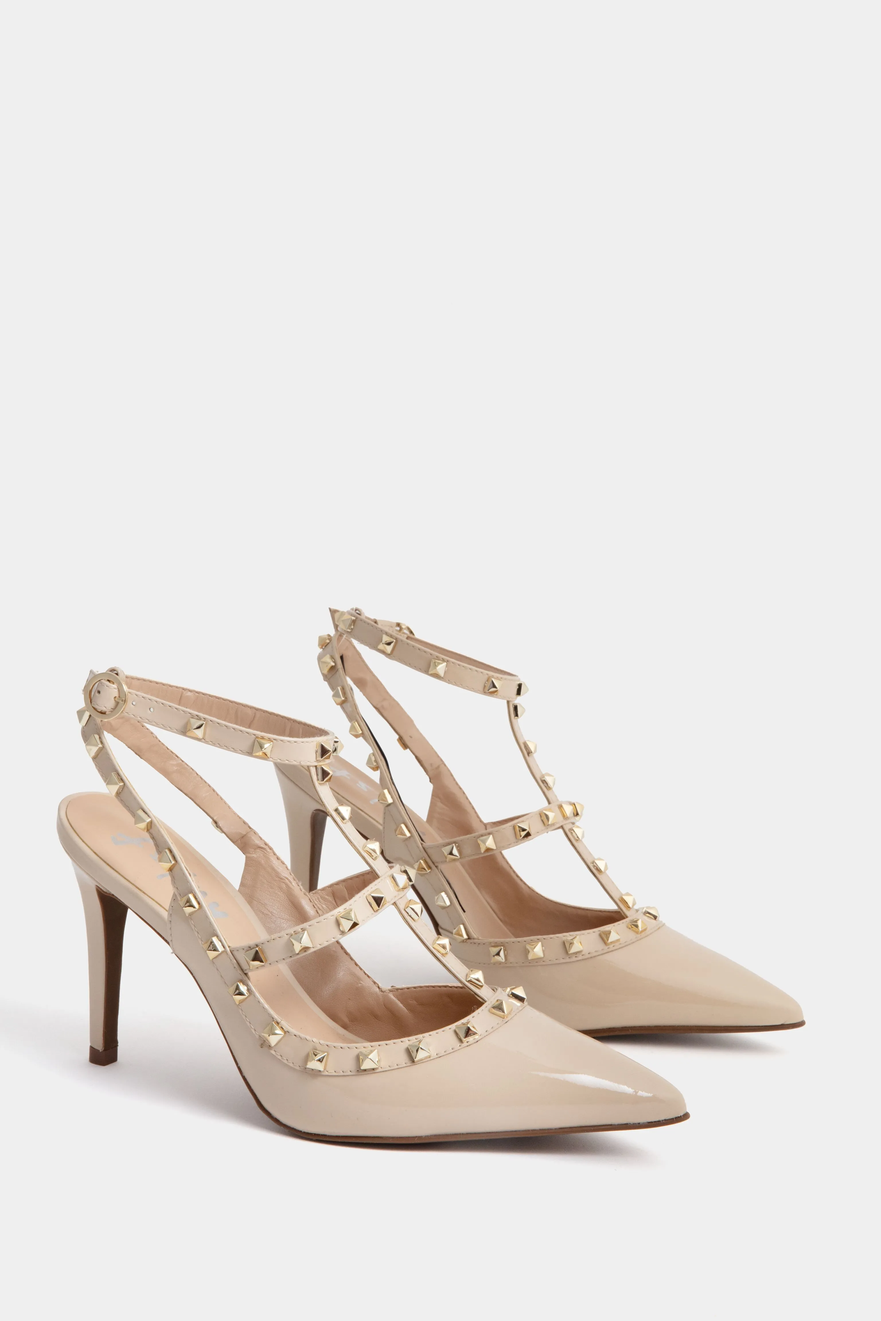 Nude Elodie Studded Heels sold by Tuckernuck product image thumbnail 4