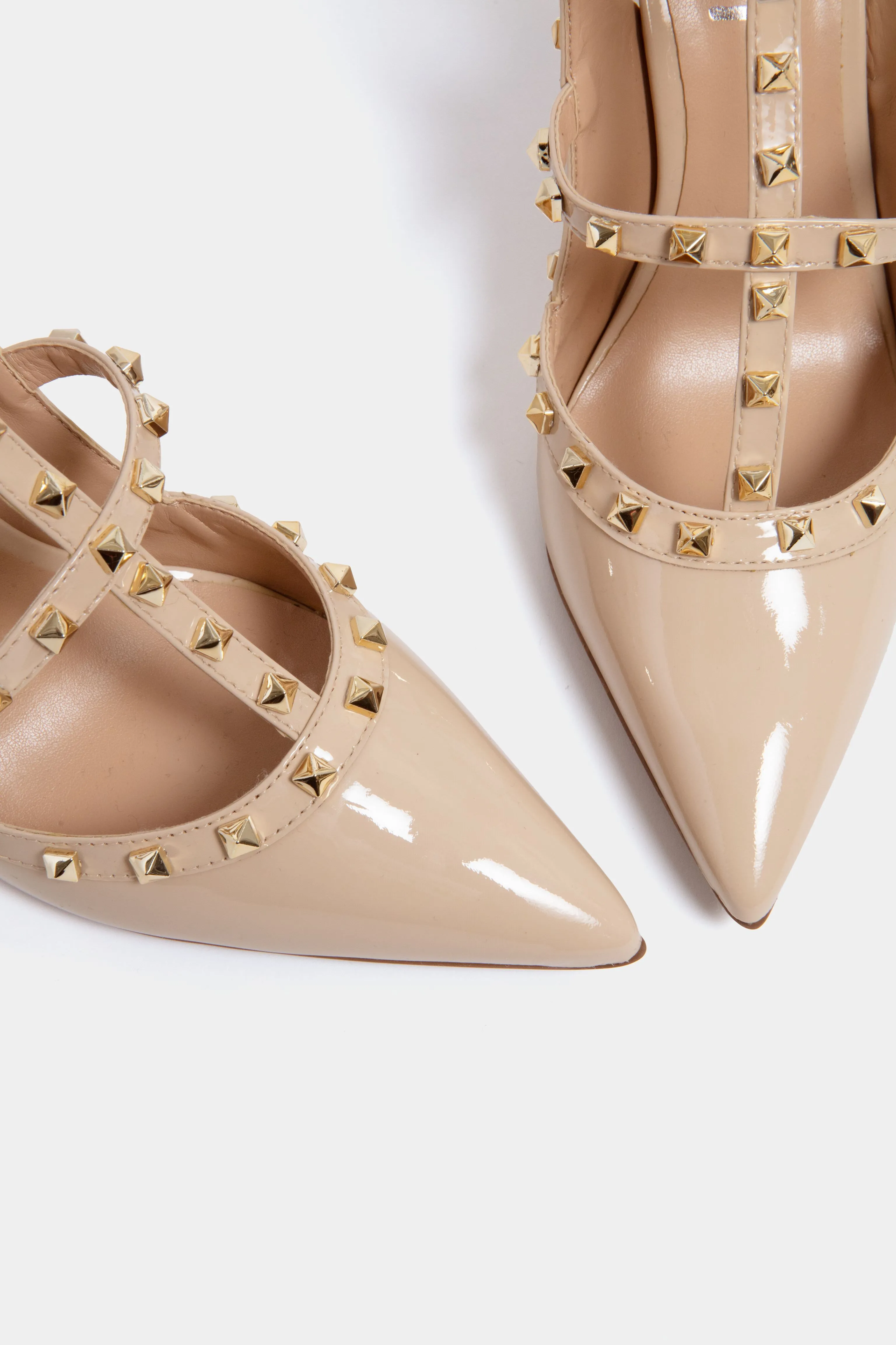 Nude Elodie Studded Heels sold by Tuckernuck product image thumbnail 5