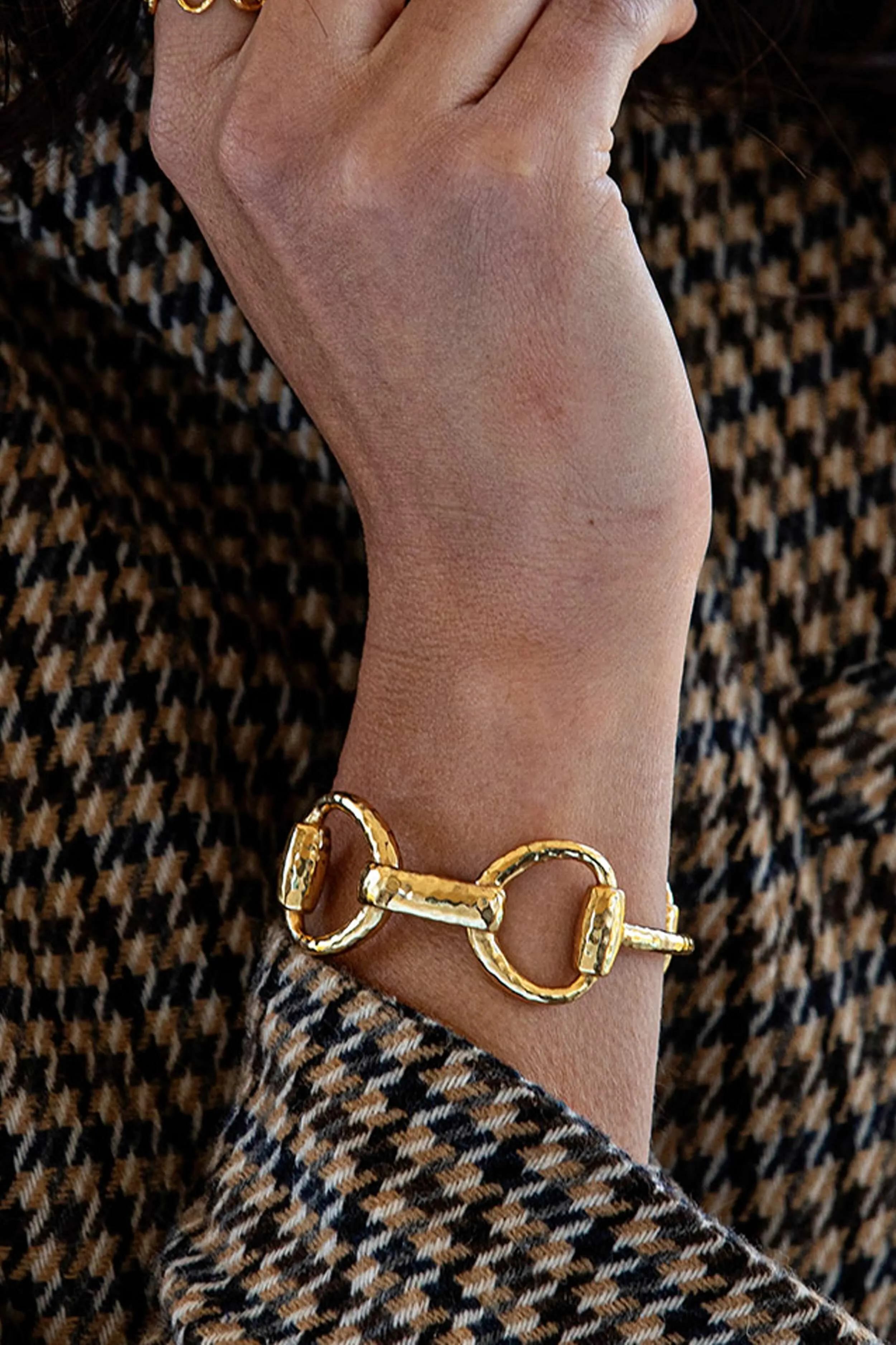 Equestrian Snaffle Bit Cuff sold by Tuckernuck product image thumbnail 2