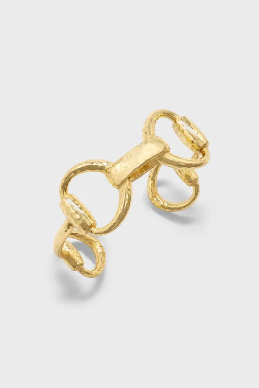 Equestrian Snaffle Bit Cuff sold by Tuckernuck