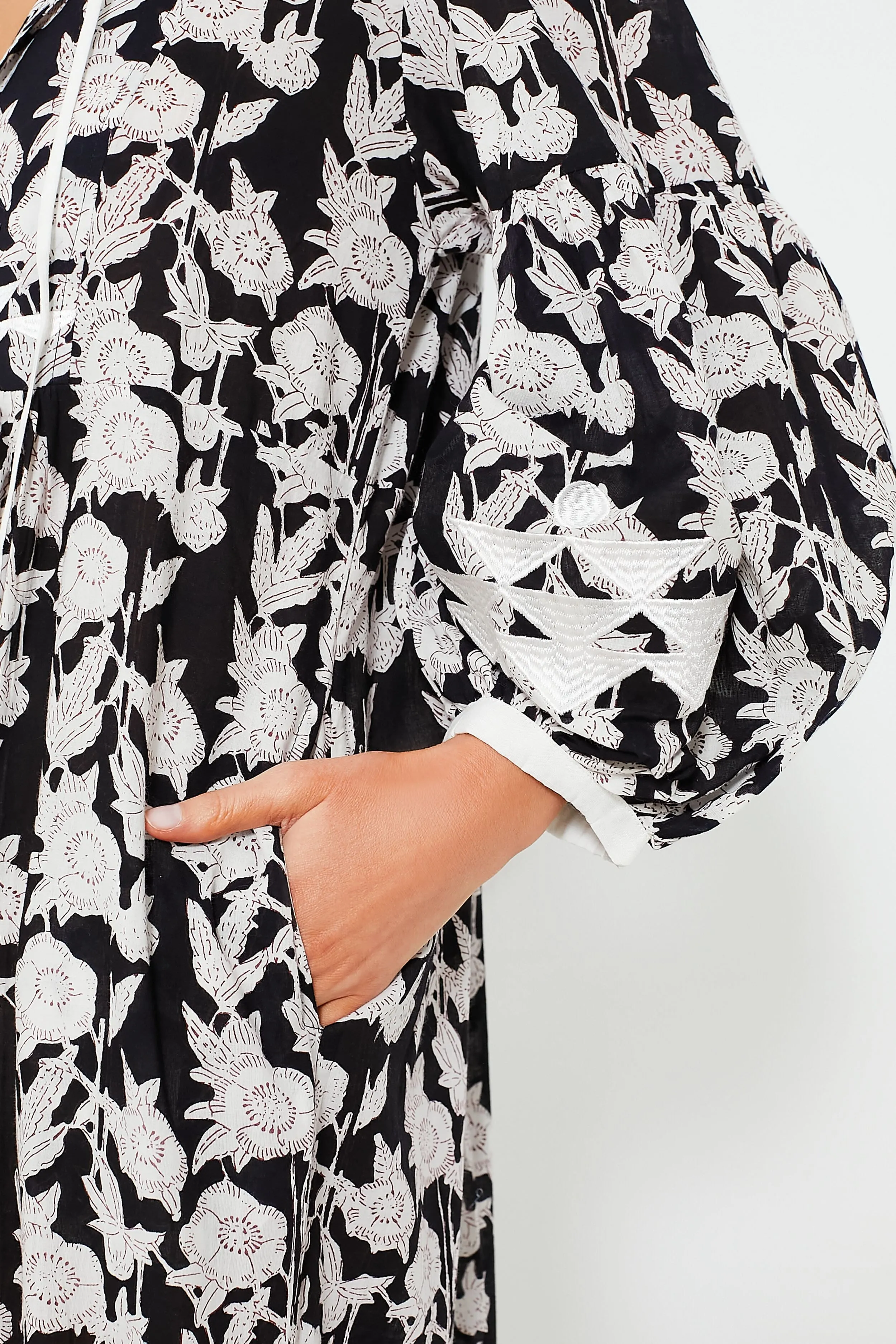 Bengal Black Maxi Dress sold by Tuckernuck product image thumbnail 5