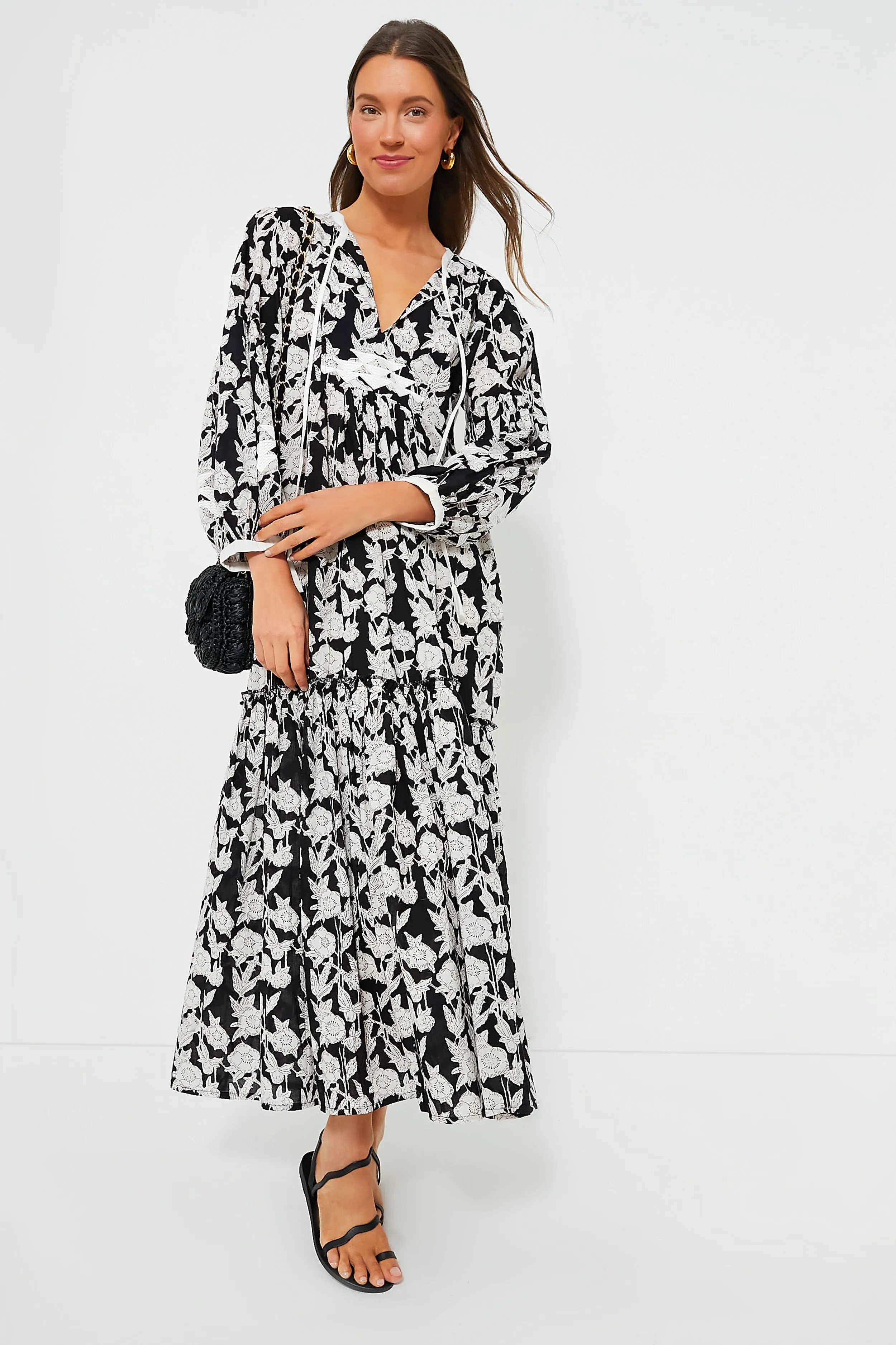 Bengal Black Maxi Dress sold by Tuckernuck product image thumbnail 2