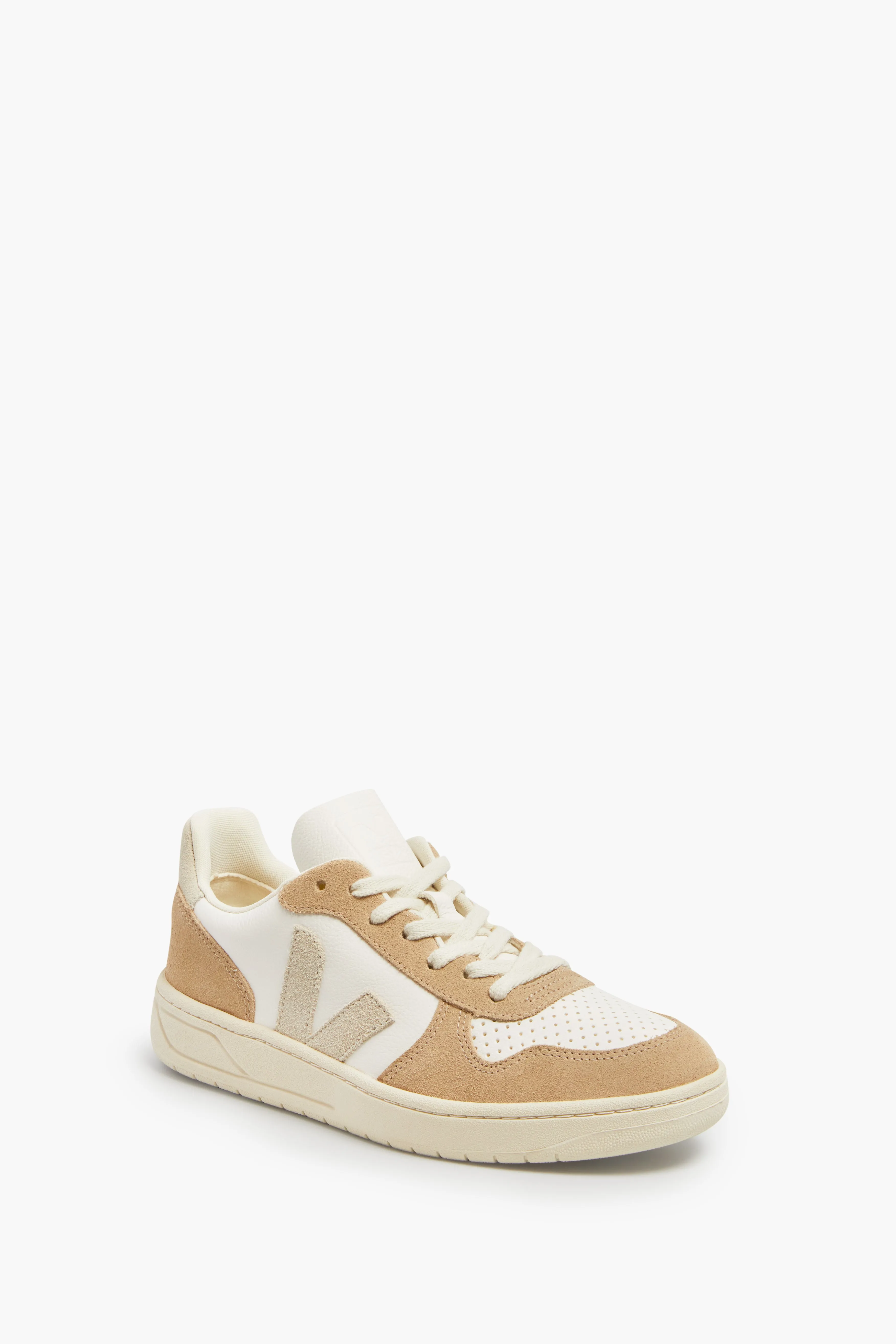 Extra White Natural Sahara V-10 Sneakers sold by Tuckernuck