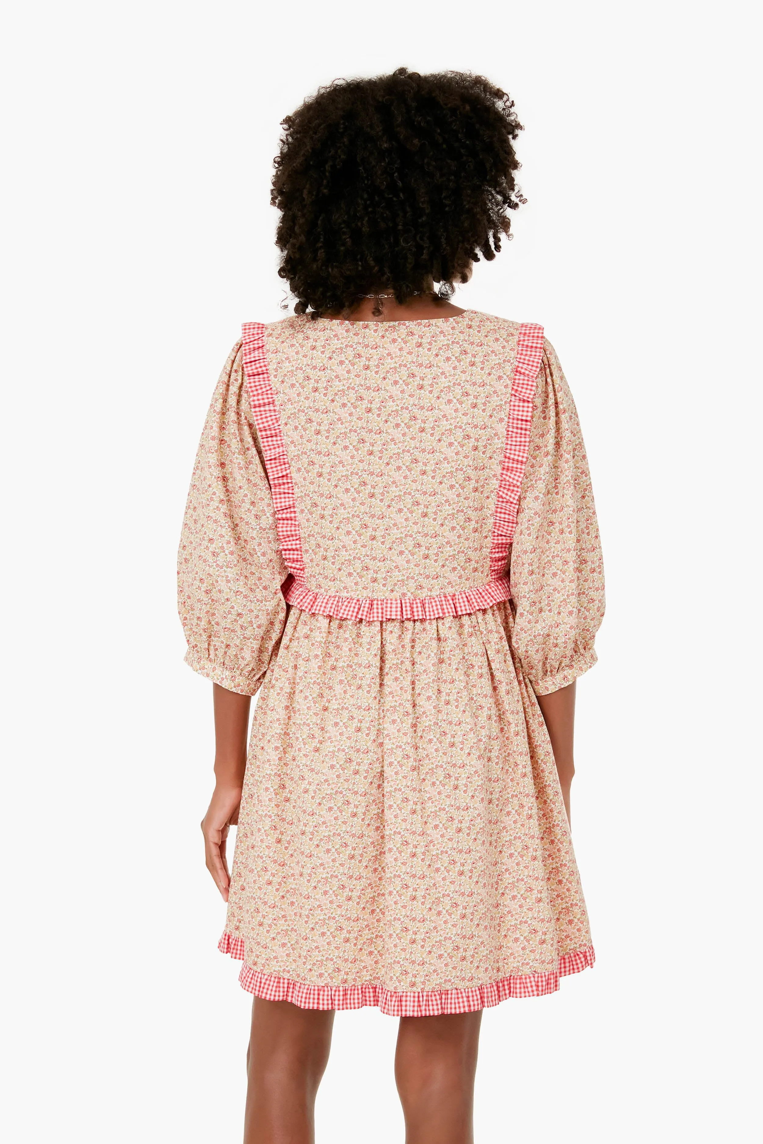 Multi Floral Mia Dress sold by Tuckernuck product image thumbnail 4
