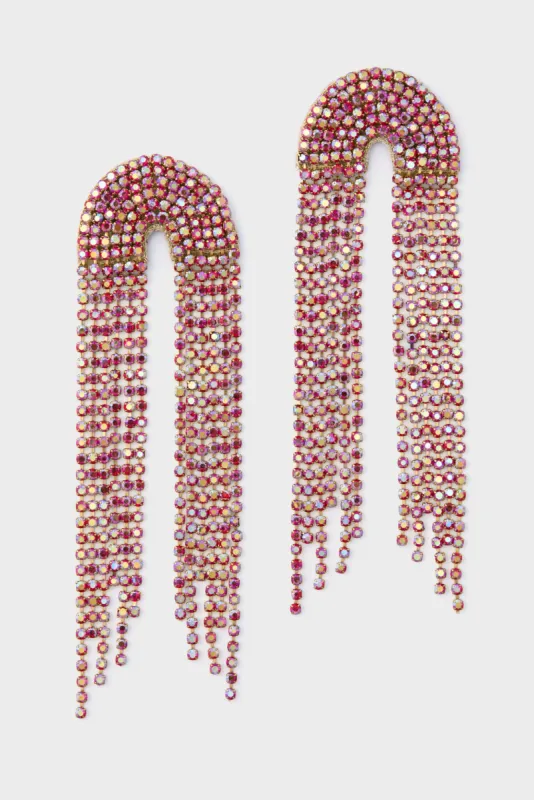 Ruby Iridescent Warren Earrings sold by Tuckernuck