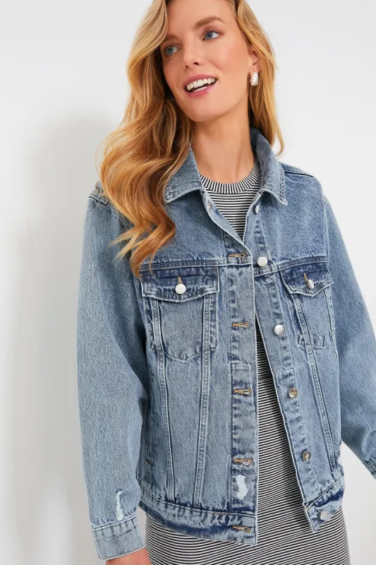 Vintage Blue Rory Denim Jacket sold by Tuckernuck