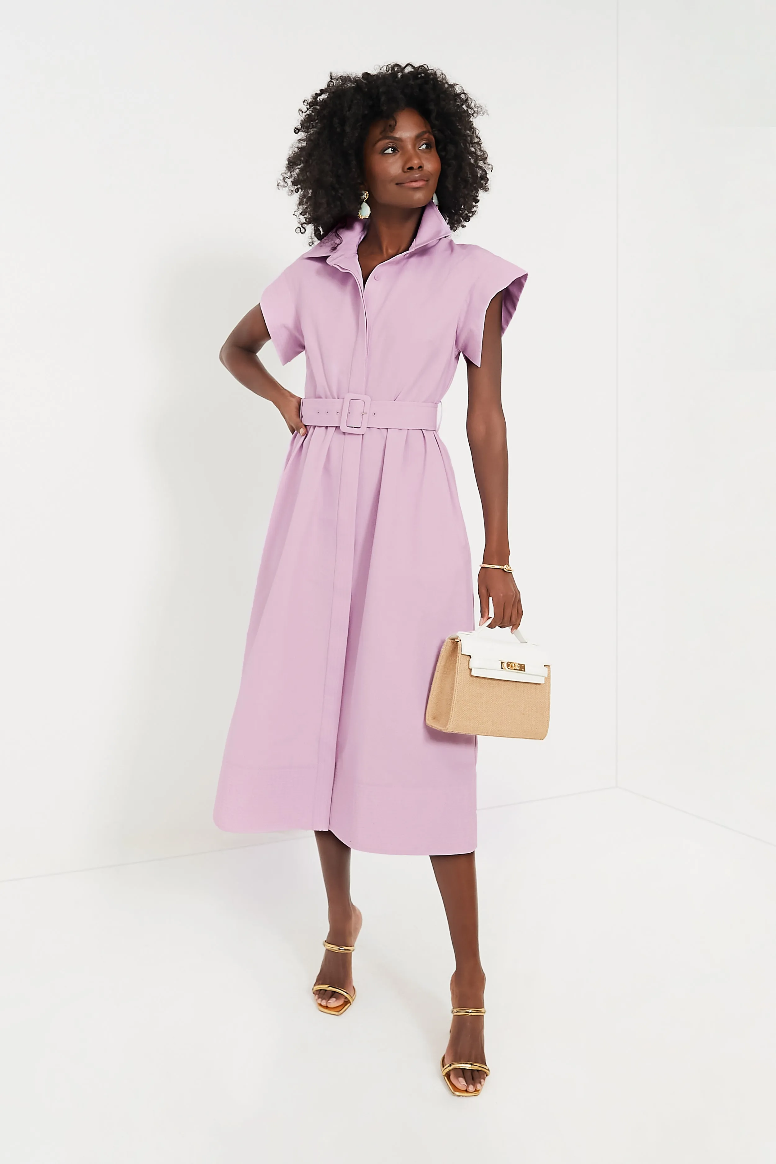 Lilac Chloe Dress sold by Tuckernuck product image thumbnail 3