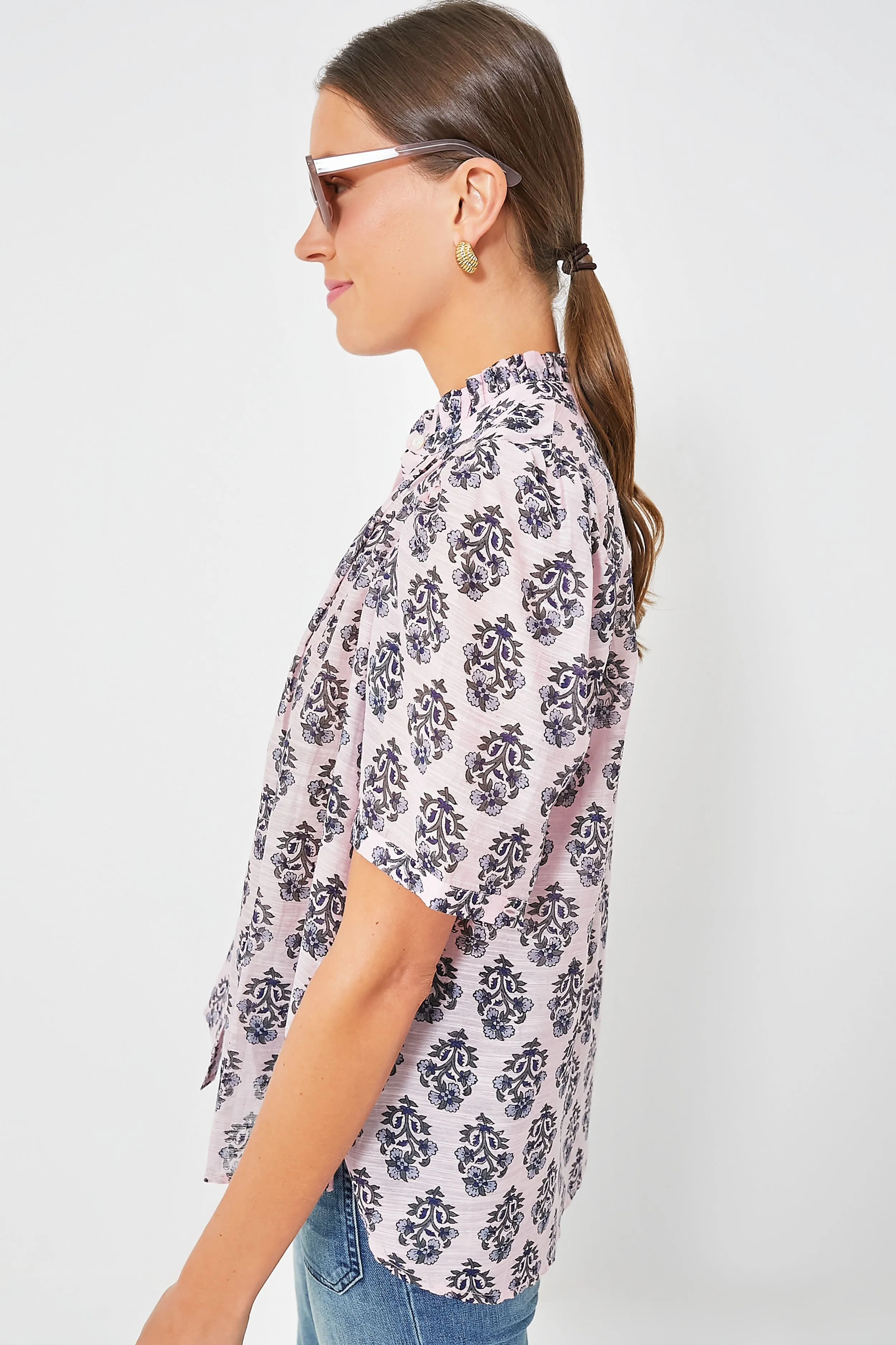 Pink Cherry Blossom Winnie Lily Shirt sold by Tuckernuck product image thumbnail 3