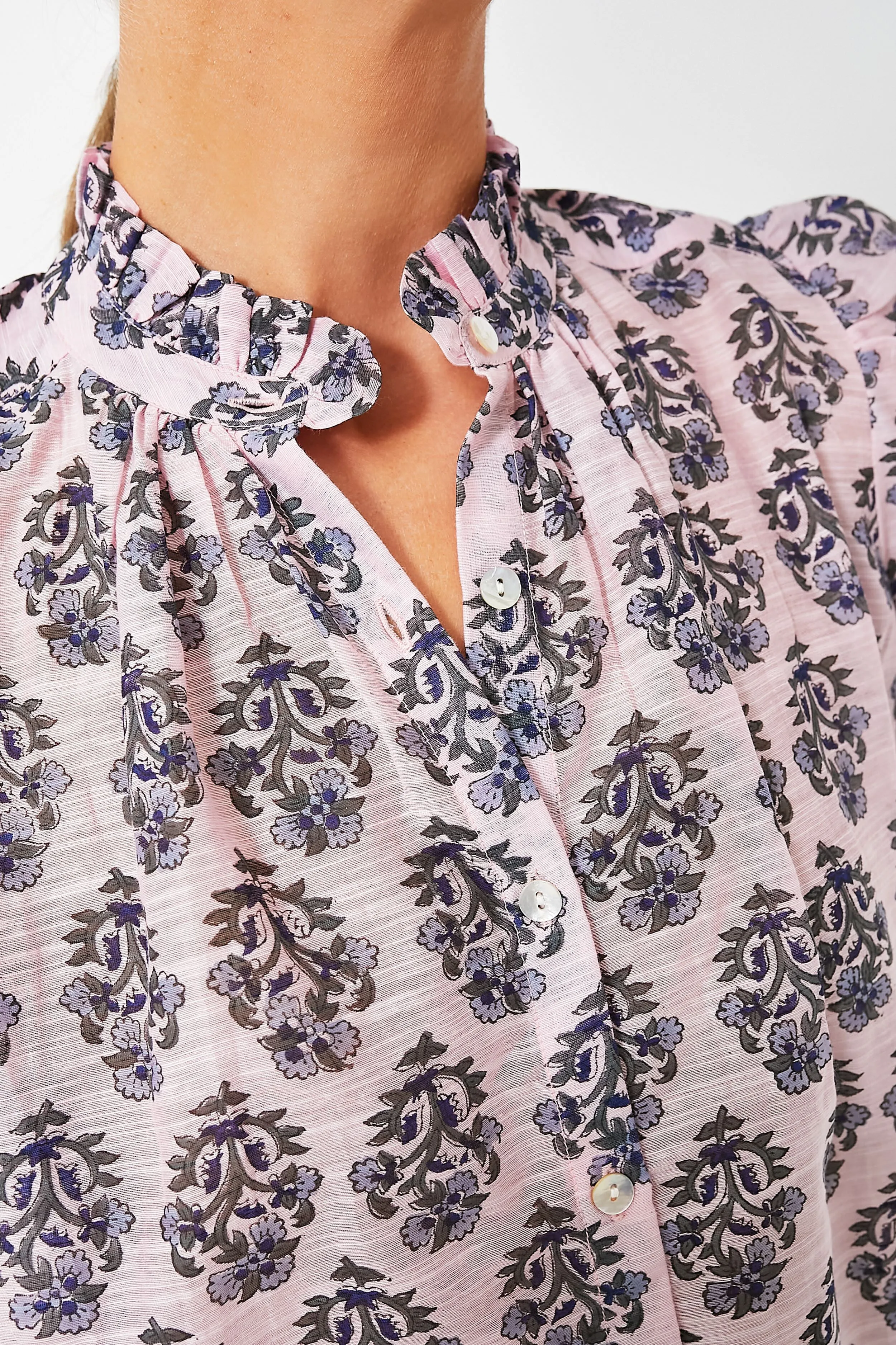 Pink Cherry Blossom Winnie Lily Shirt sold by Tuckernuck product image thumbnail 5