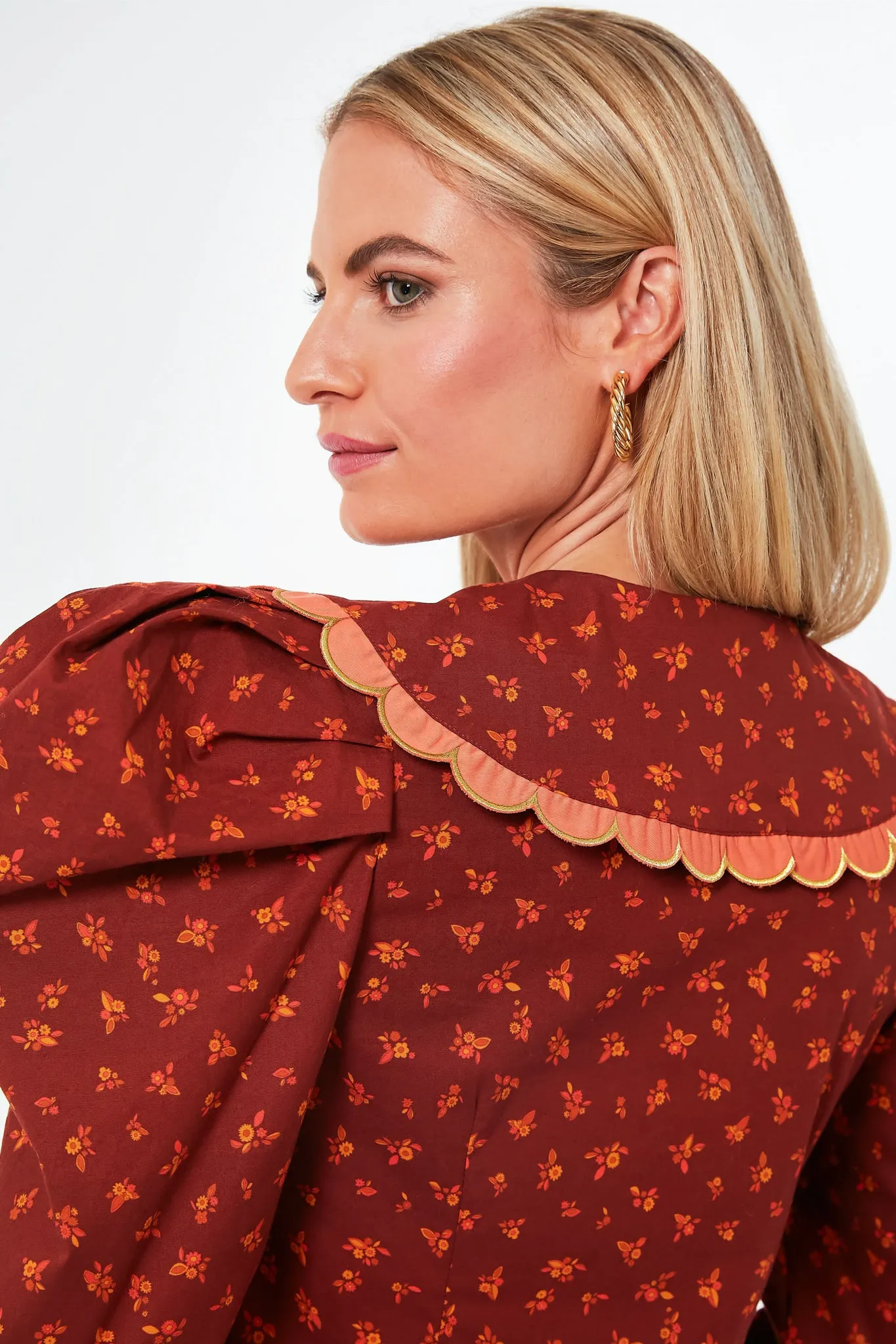 Rust Denali Blouse sold by Tuckernuck product image thumbnail 5