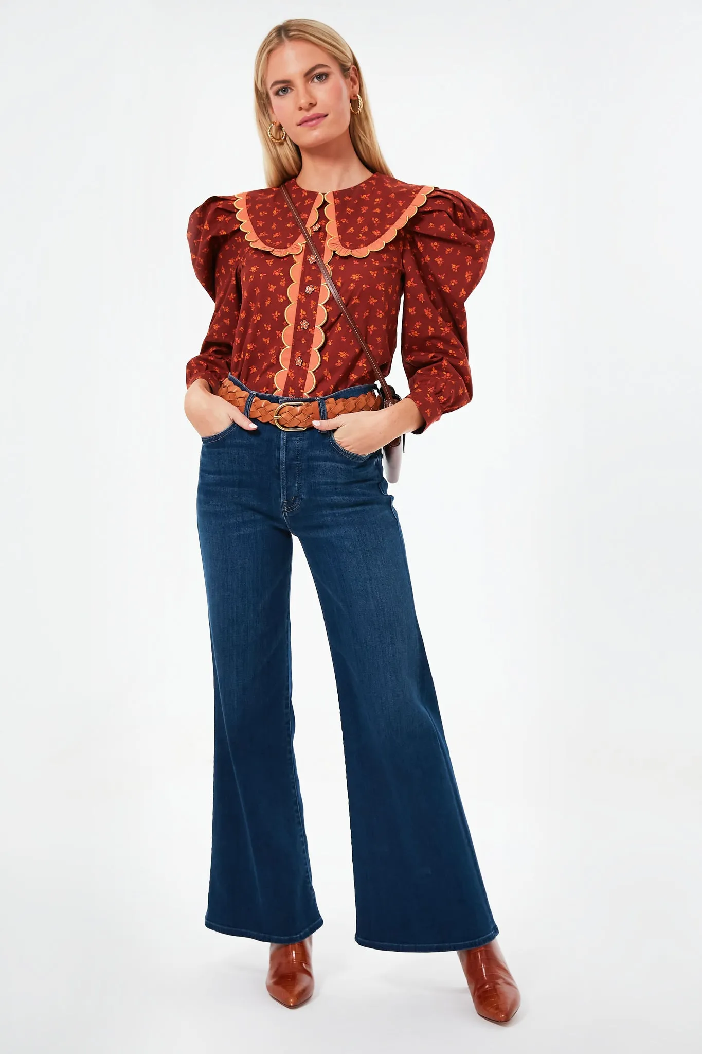 Rust Denali Blouse sold by Tuckernuck product image thumbnail 2