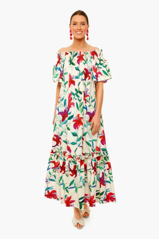 White Lily Capalbio Dress made by LA DoubleJ