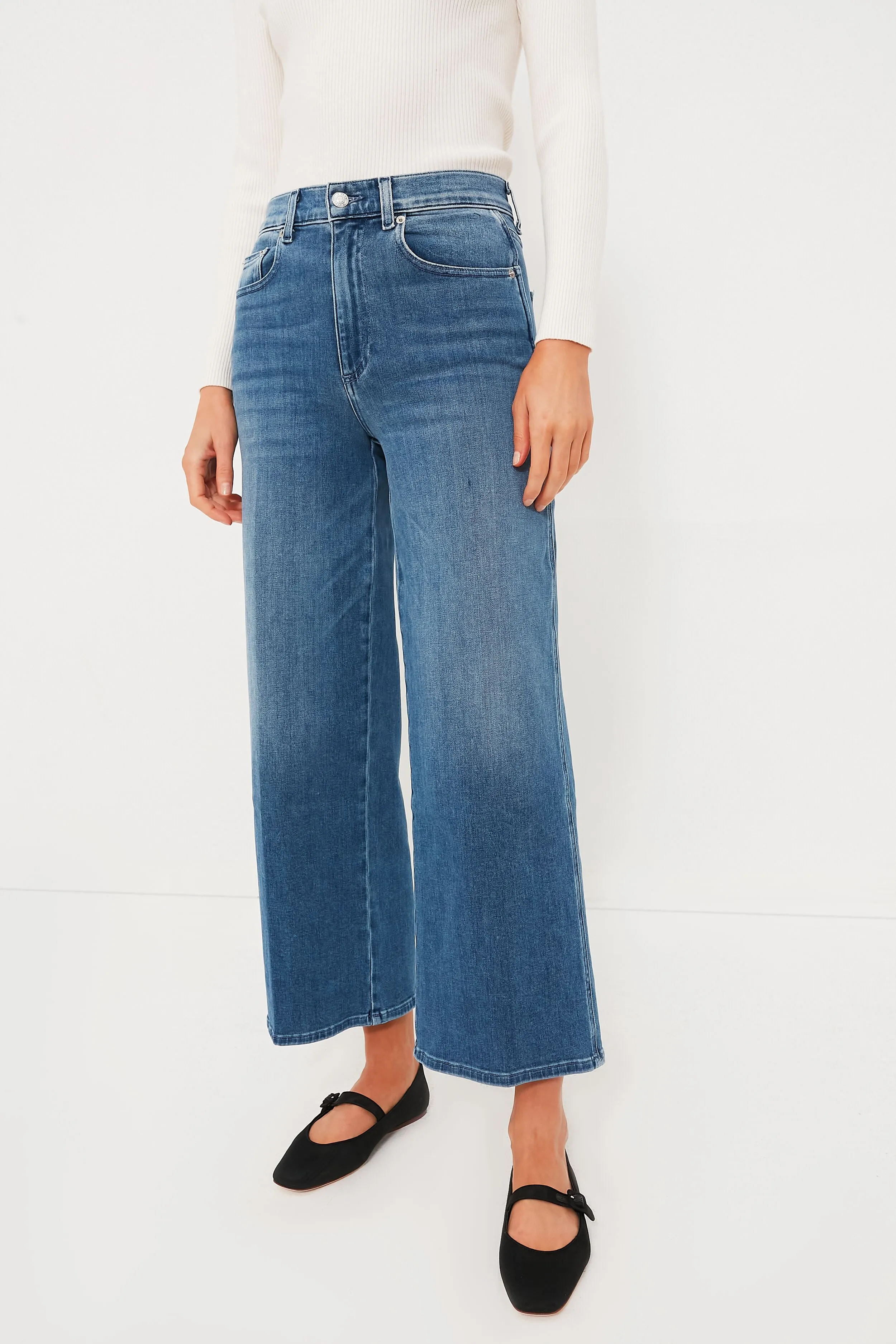 Moon River Juliette Wideleg Ankle sold by Tuckernuck