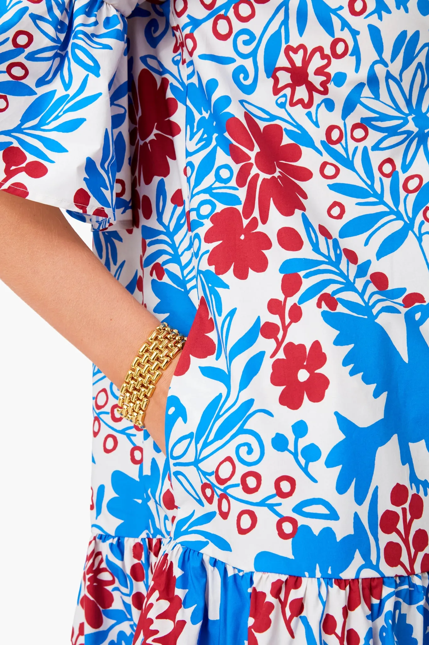 Blue Forest Choux Dress sold by Tuckernuck product image thumbnail 5