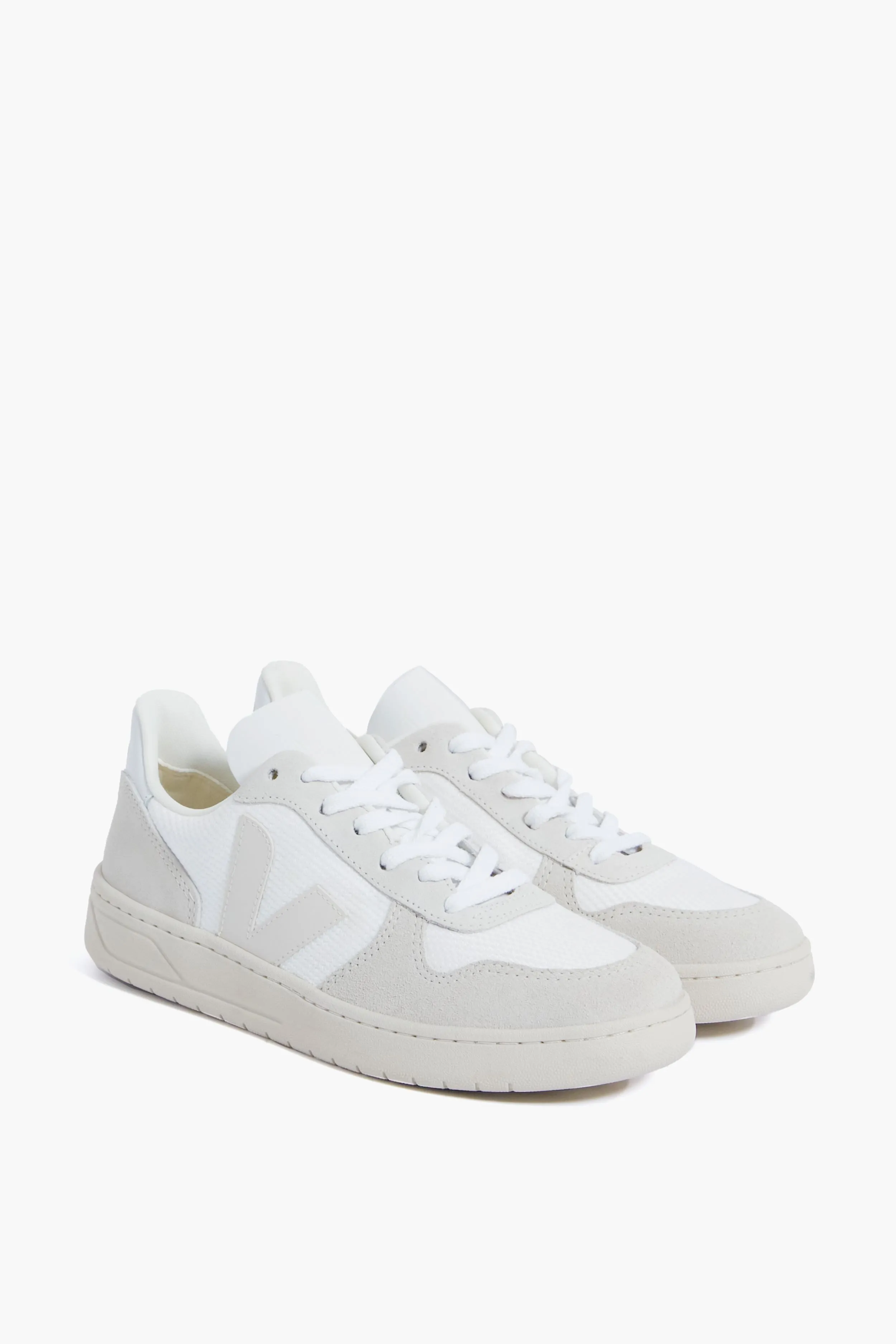 White Natural Pierre V-10 Sneakers sold by Tuckernuck product image thumbnail 4