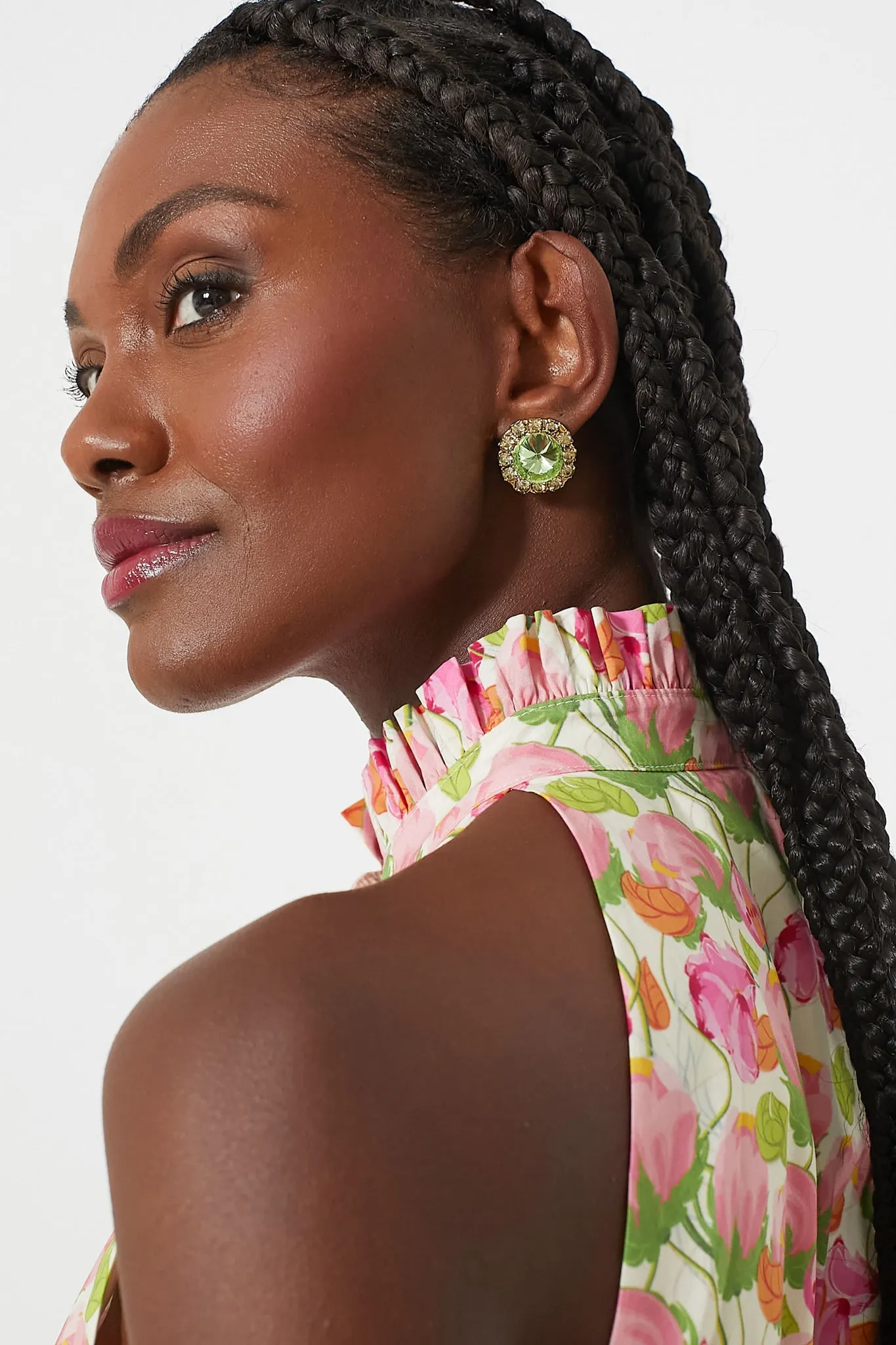 Fern Dominique Stud Earrings sold by Tuckernuck product image thumbnail 2