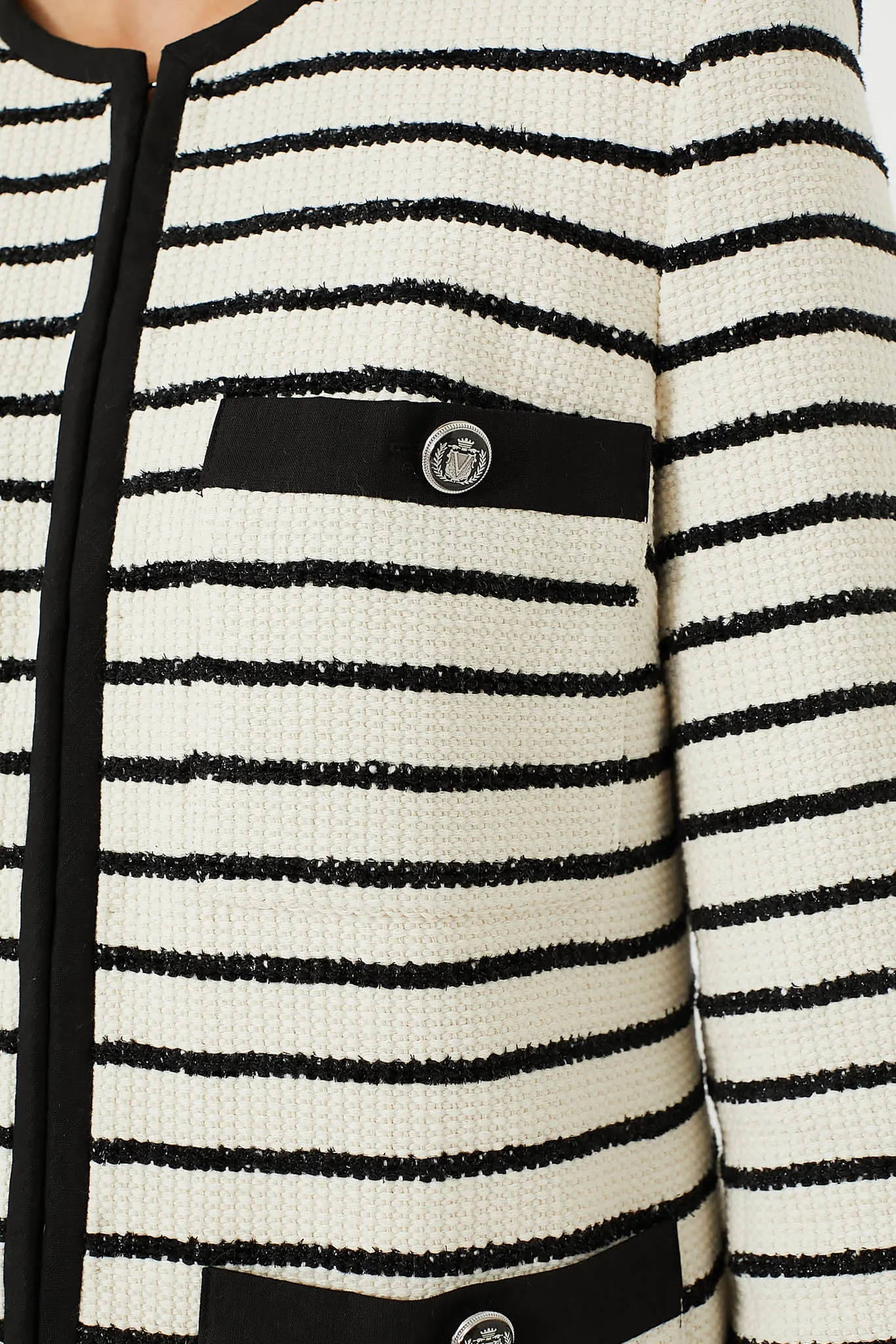 Ivory and Black Foster Dickey Jacket sold by Tuckernuck product image thumbnail 5