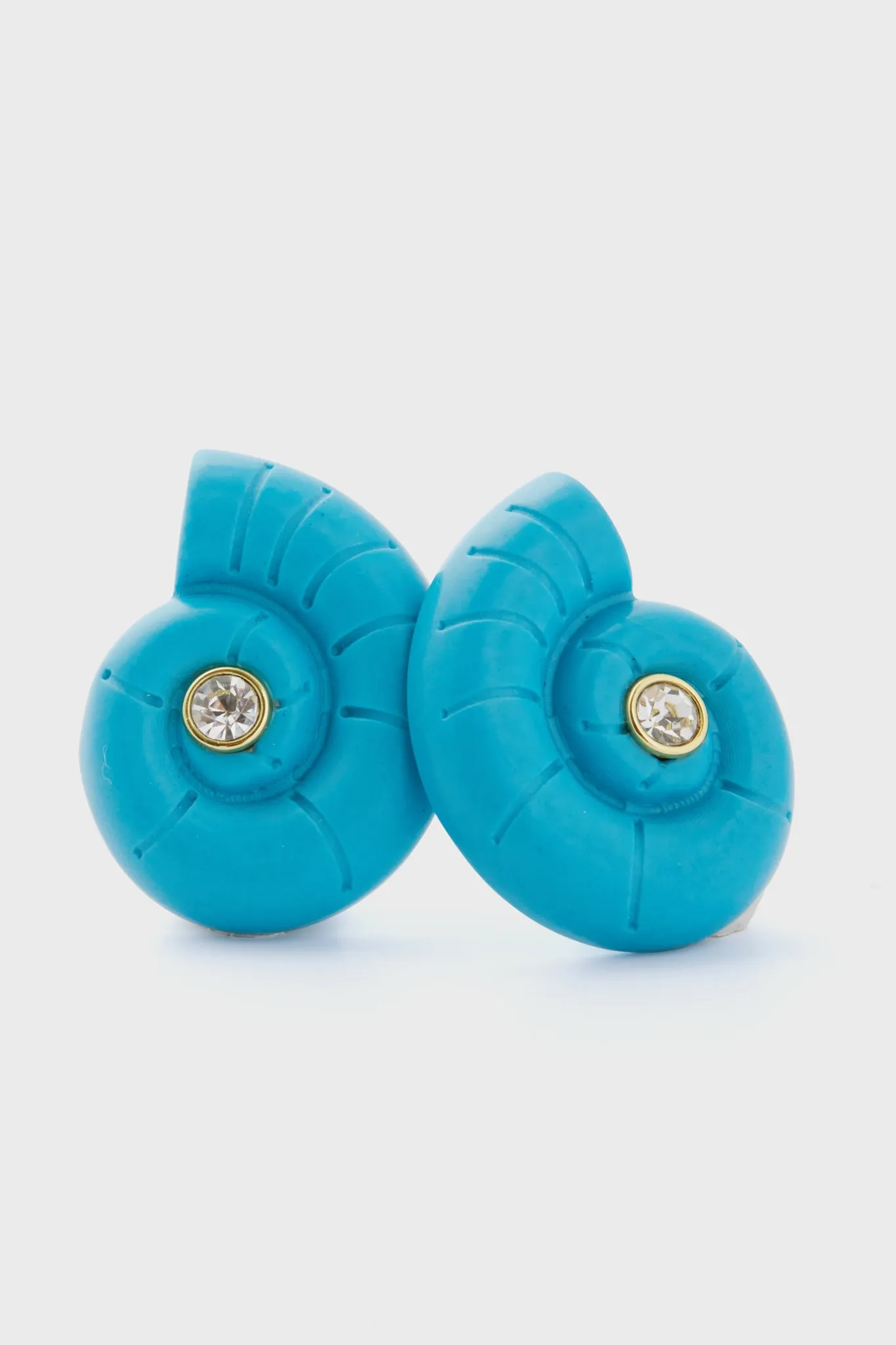 Turquoise Alice Shell Studs sold by Tuckernuck product image thumbnail 5