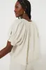 Natural Linen Tully Top sold by Tuckernuck